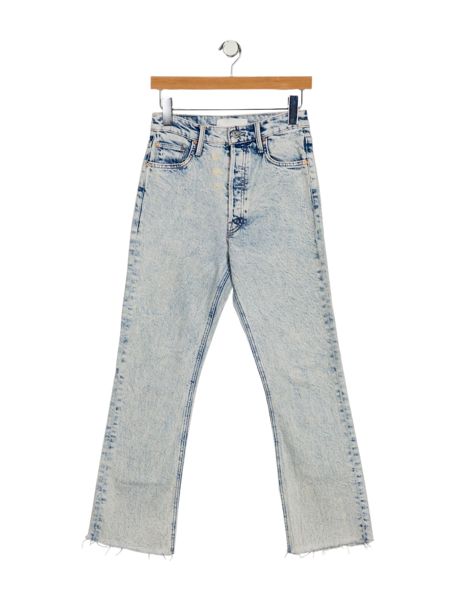 Mother High-Rise Straight Leg Jeans