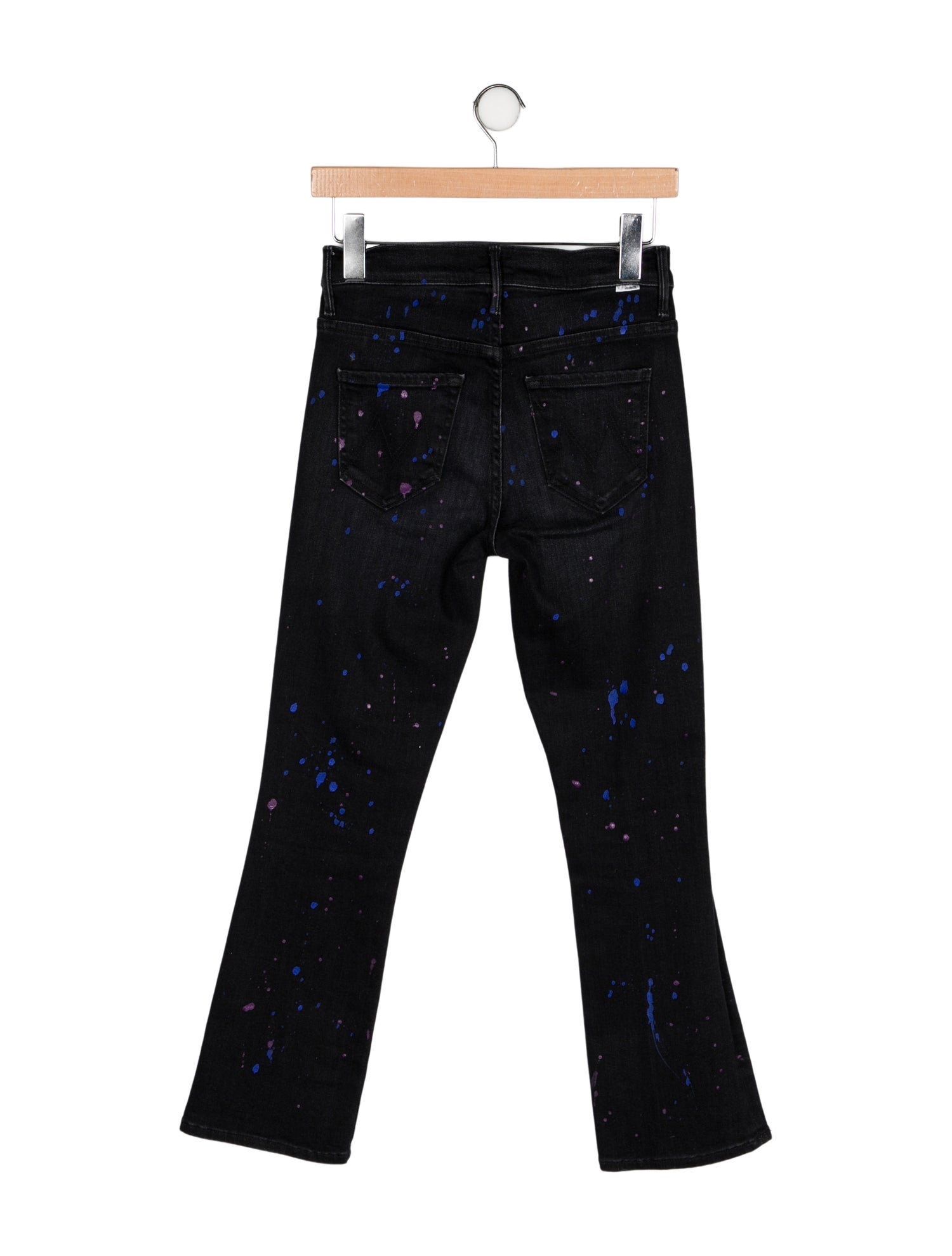 Mother Mid-Rise Straight Leg Jeans