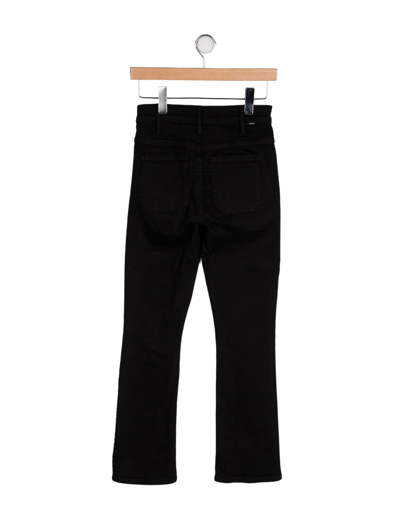 Mother Mid-Rise Straight Leg Jeans