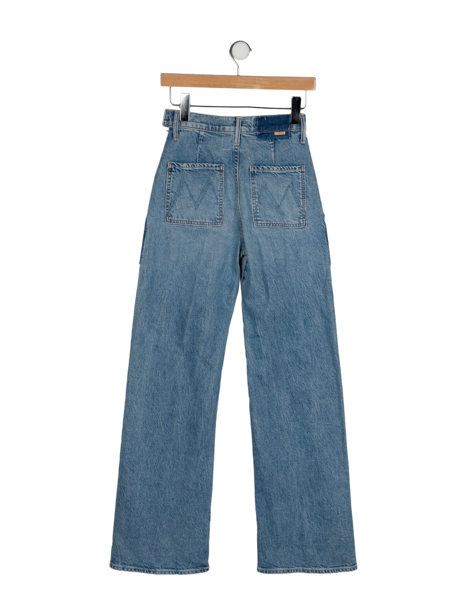 Mother High-Rise Straight Leg Jeans