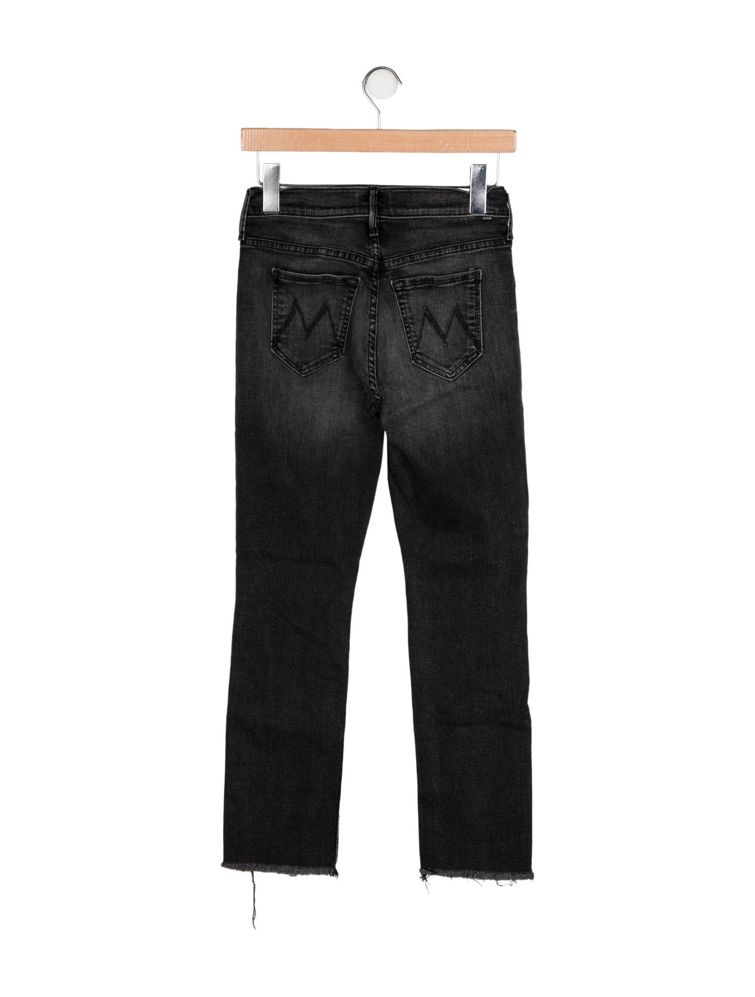 Mother Mid-Rise Straight Leg Jeans