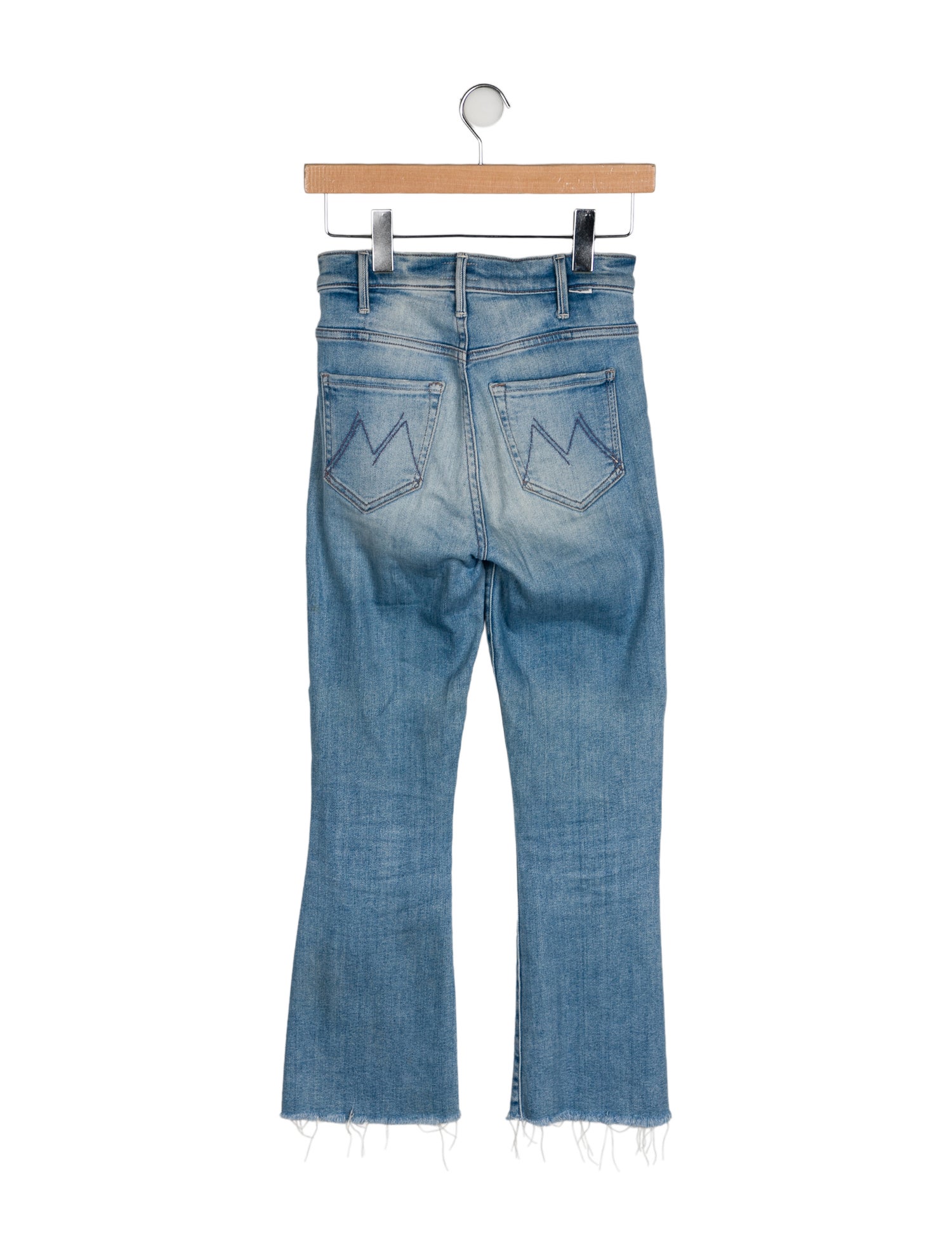 Mother Mid-Rise Straight Leg Jeans