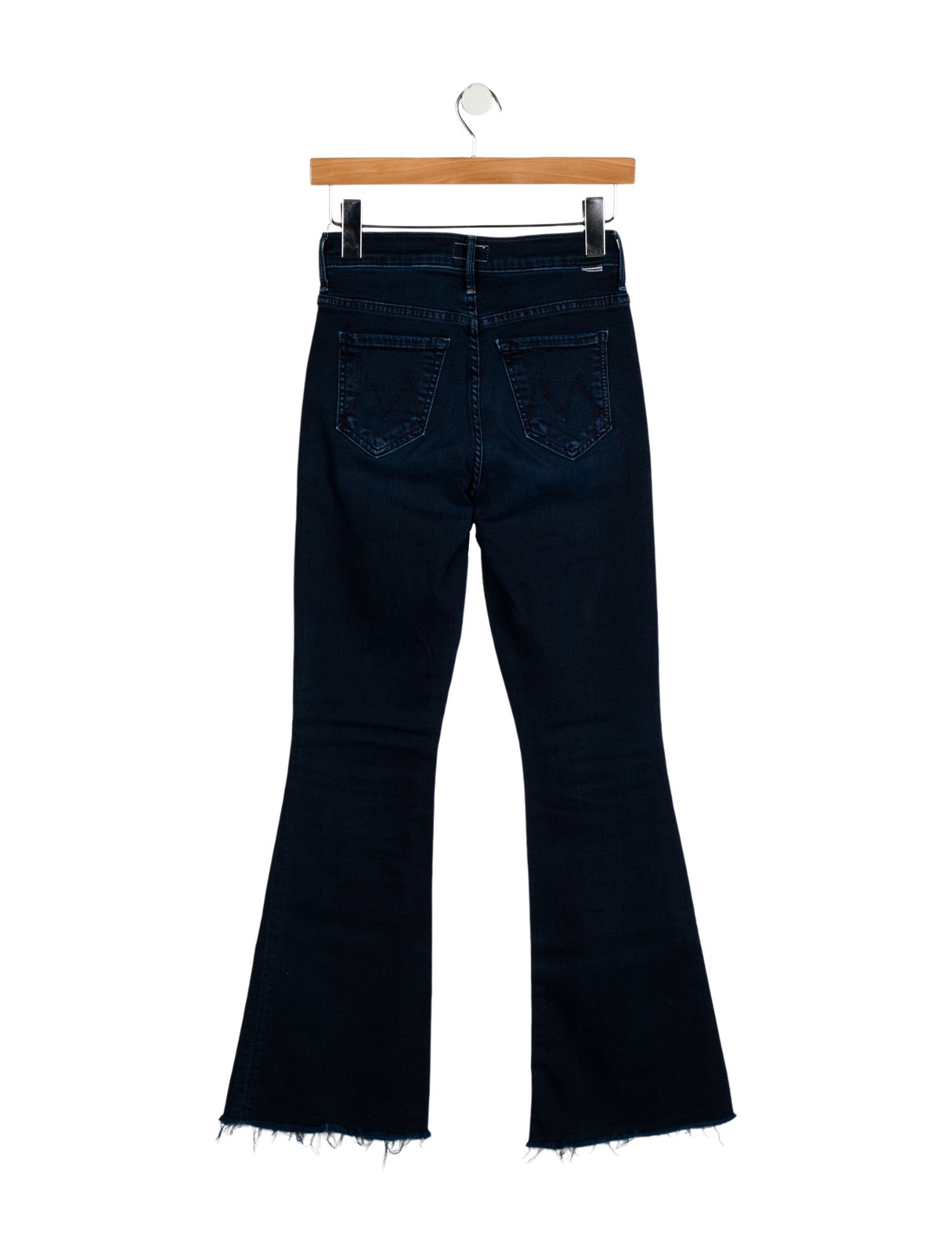 Mother Mid-Rise Wide Leg Jeans