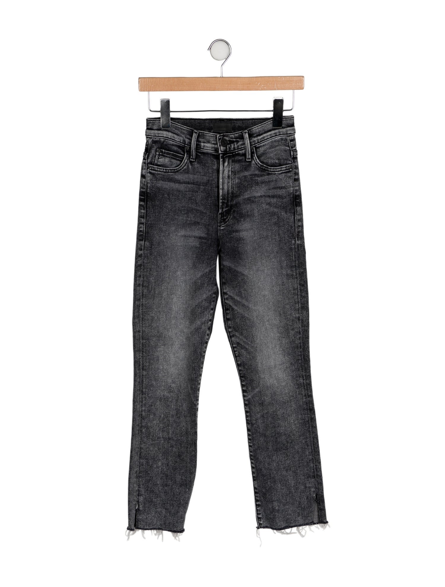 Mother Mid-Rise Straight Leg Jeans