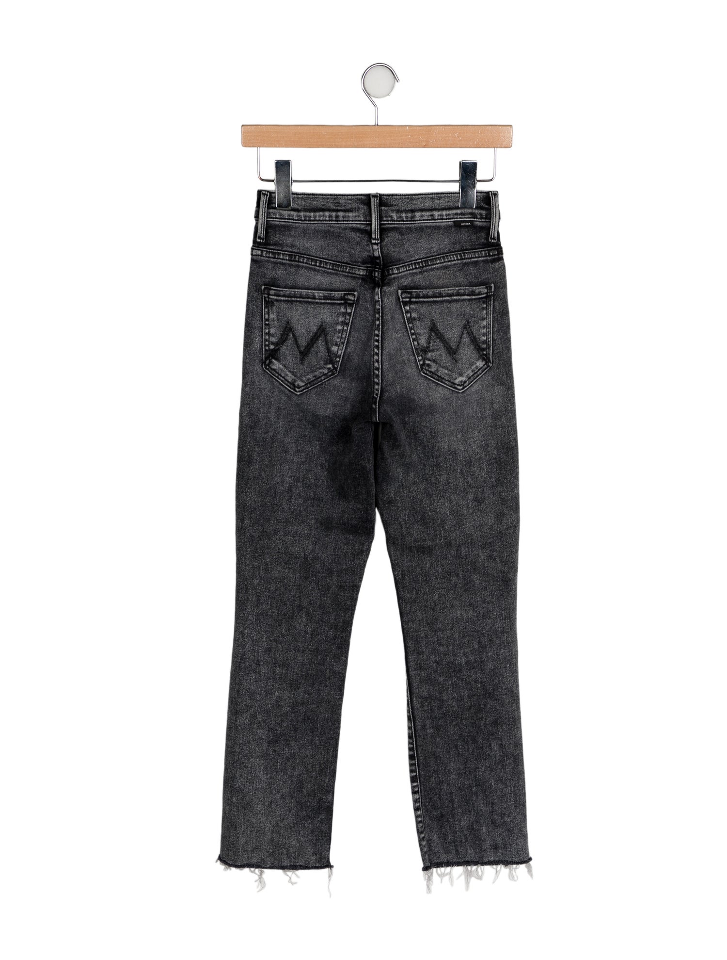 Mother Mid-Rise Straight Leg Jeans