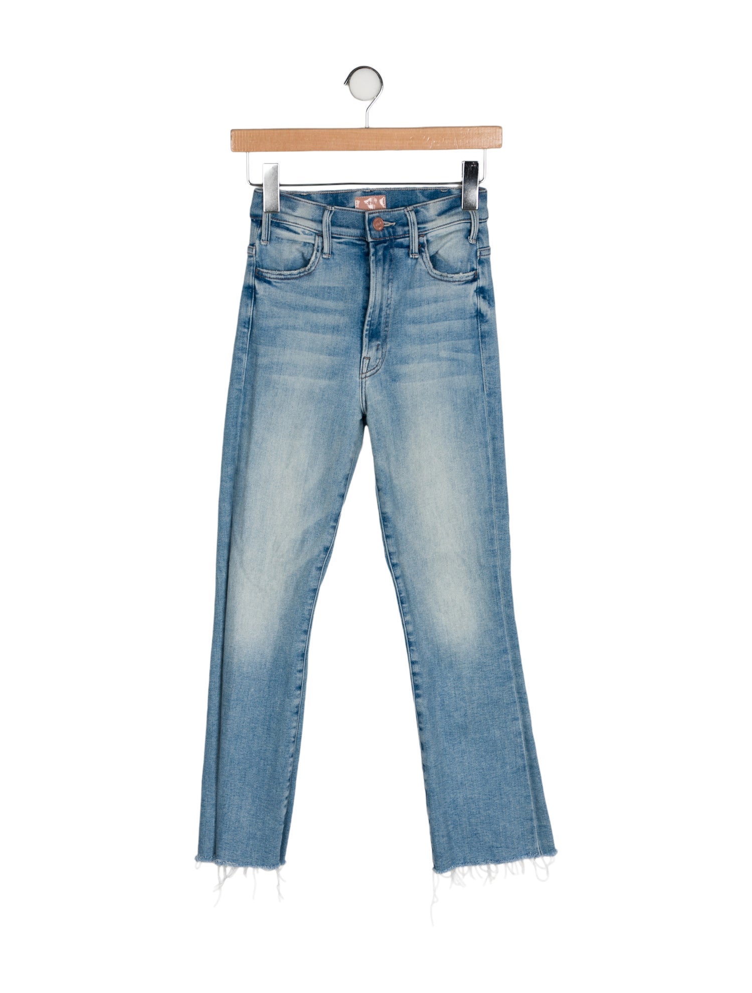 Mother High-Rise Straight Leg Jeans