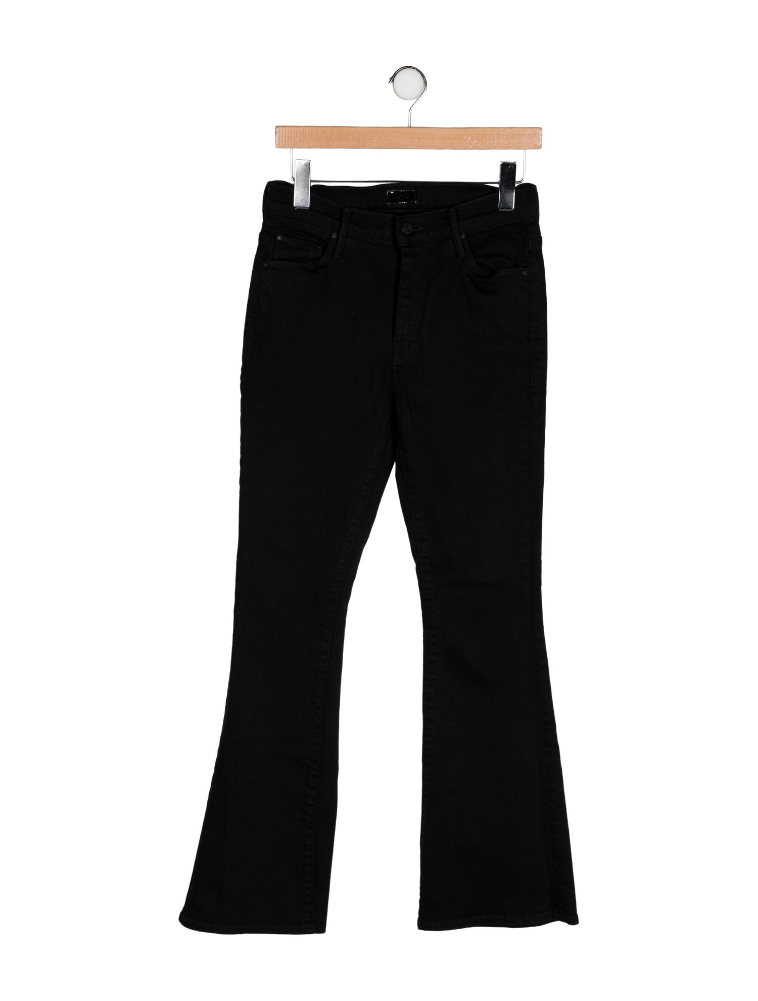 Mother Mid-Rise Straight Leg Jeans