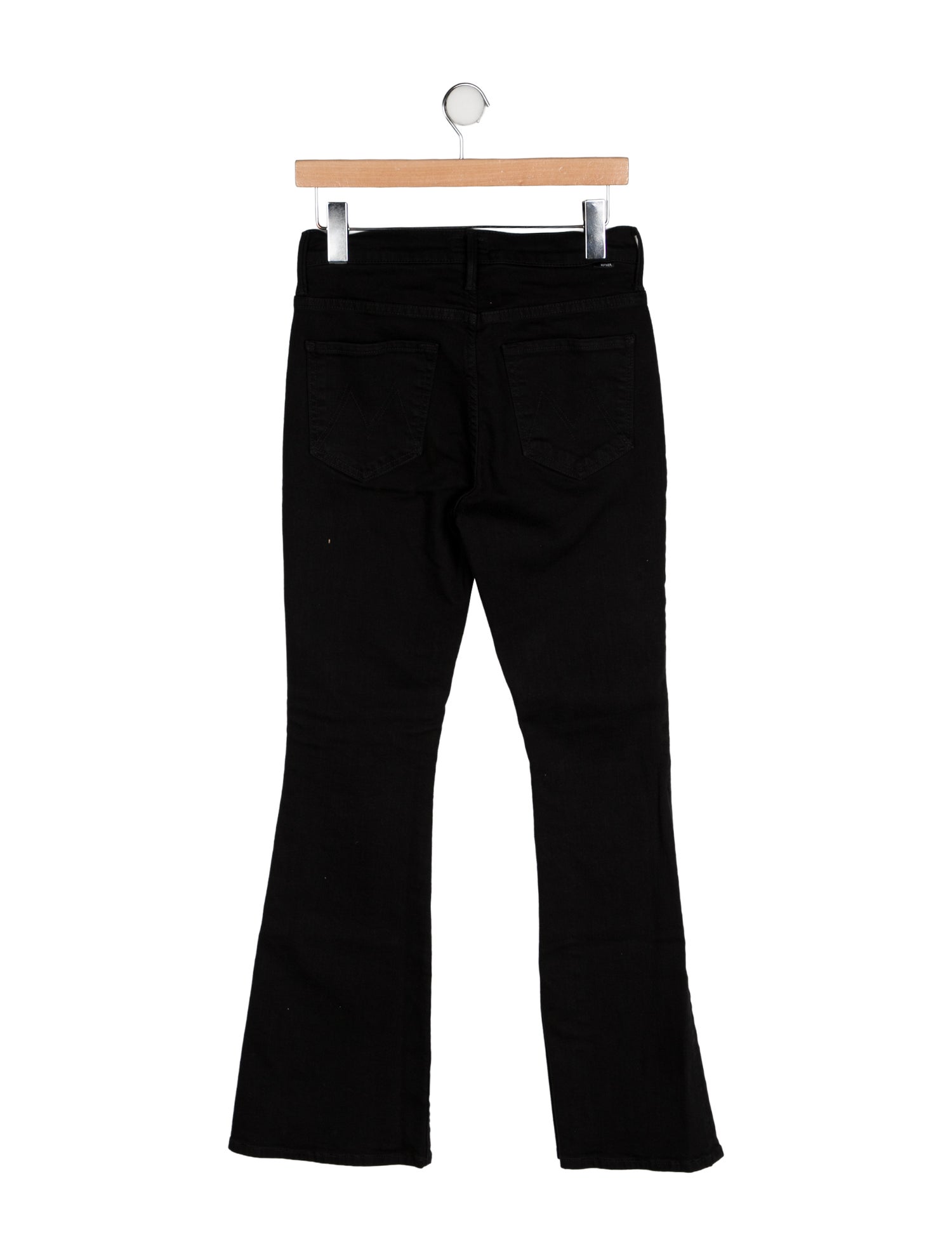 Mother Mid-Rise Straight Leg Jeans