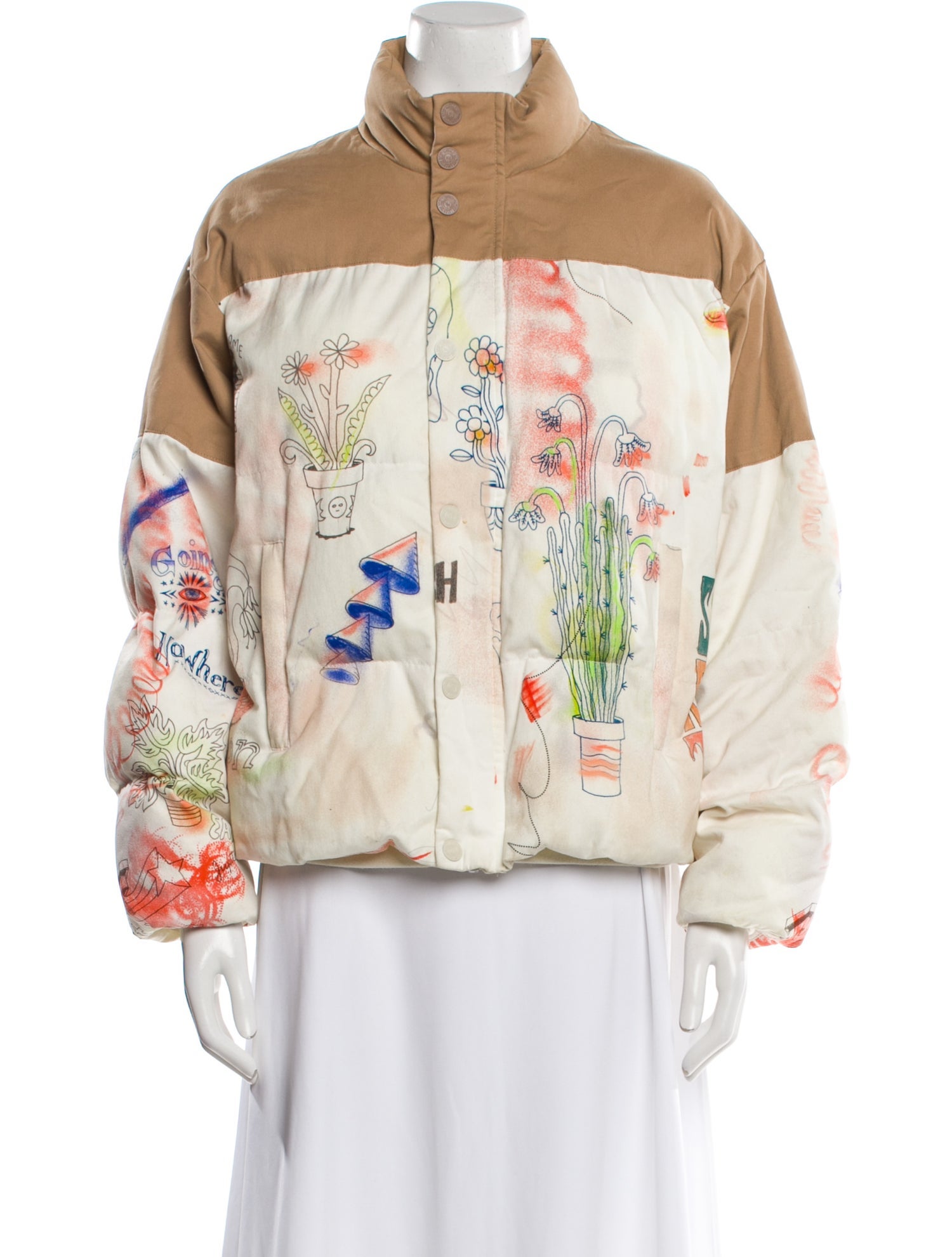 Mother Printed Bomber Jacket
