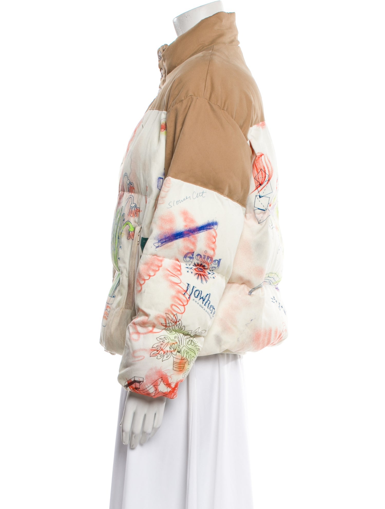 Mother Printed Bomber Jacket