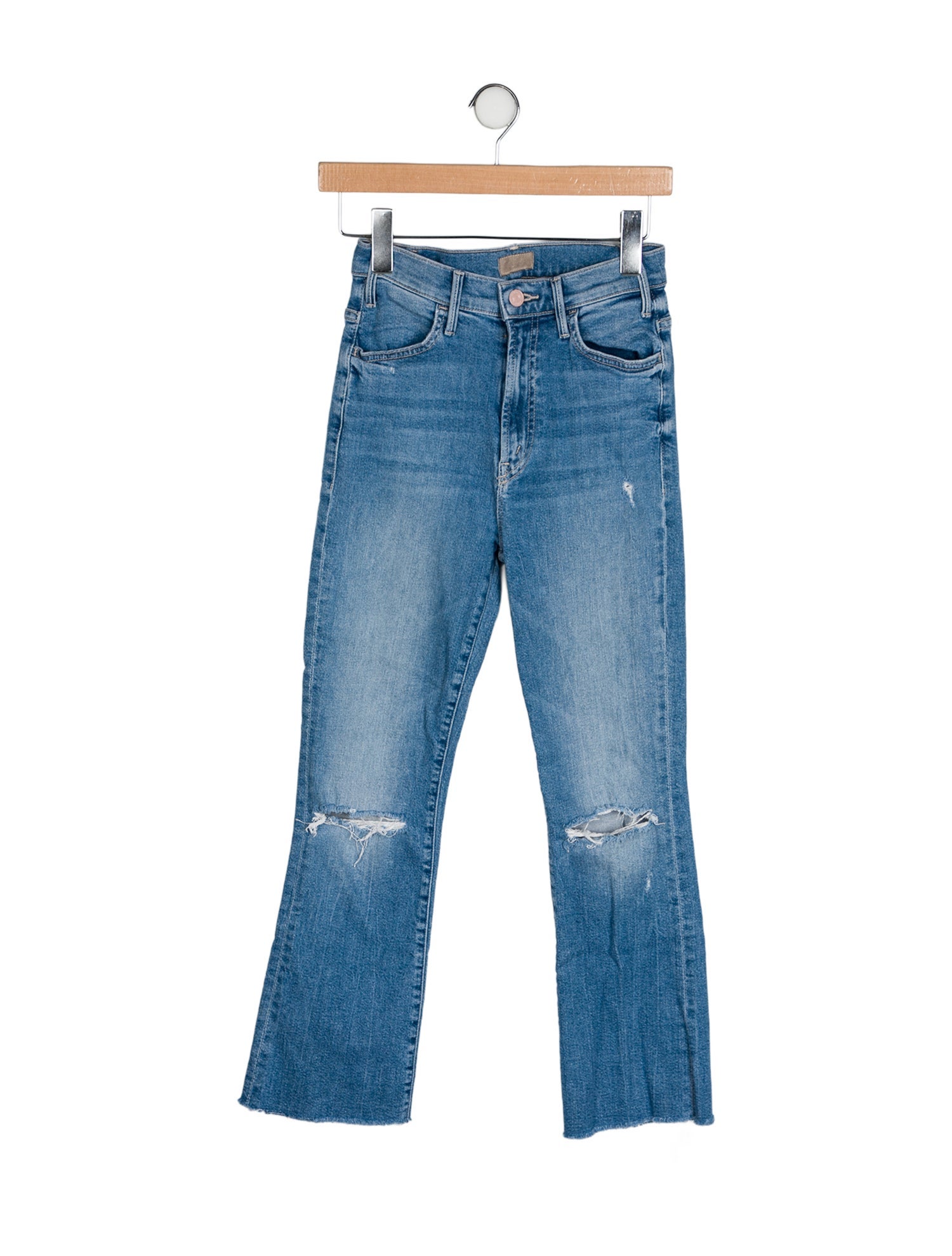 Mother High-Rise Straight Leg Jeans