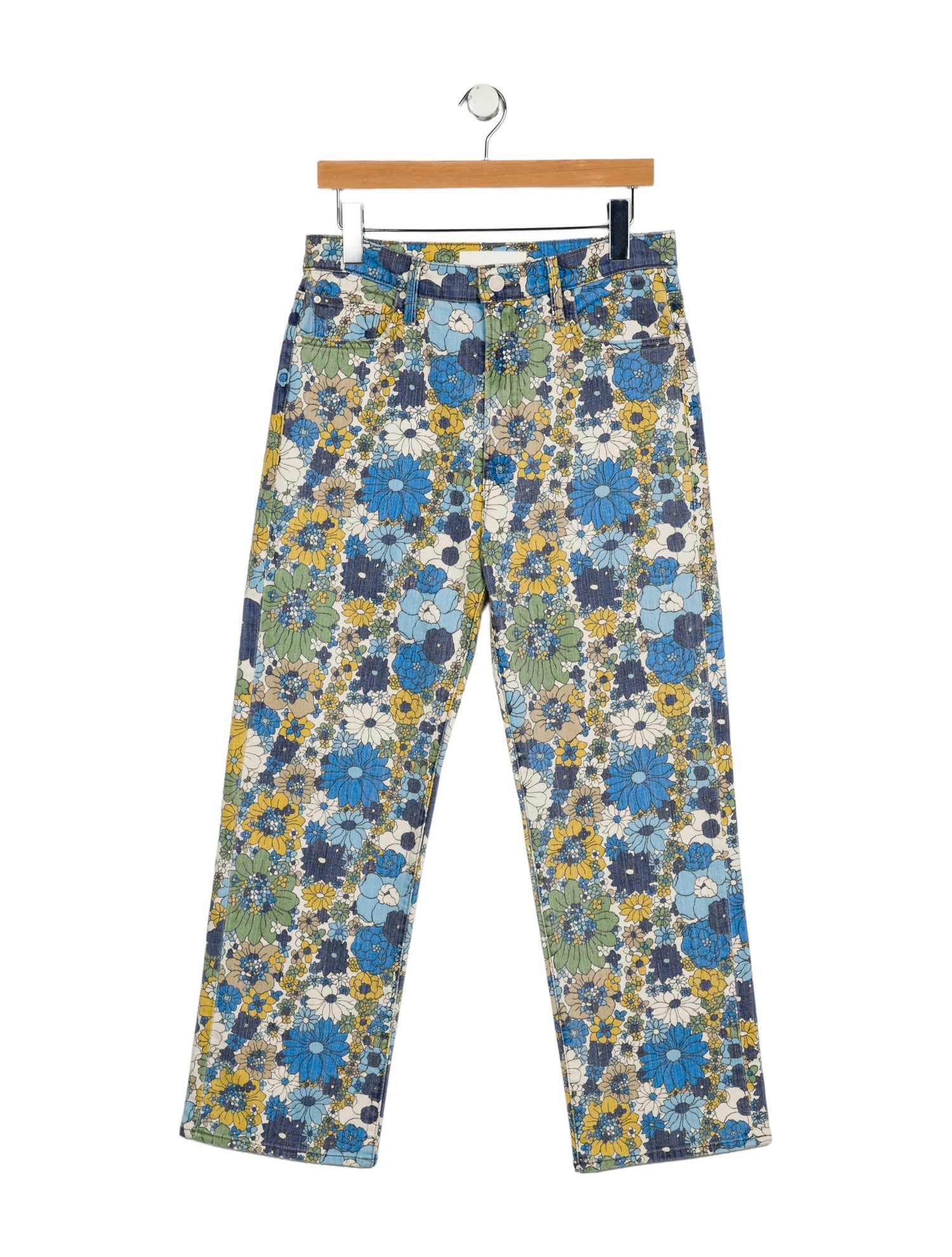 Mother High-Rise Wide Leg Jeans