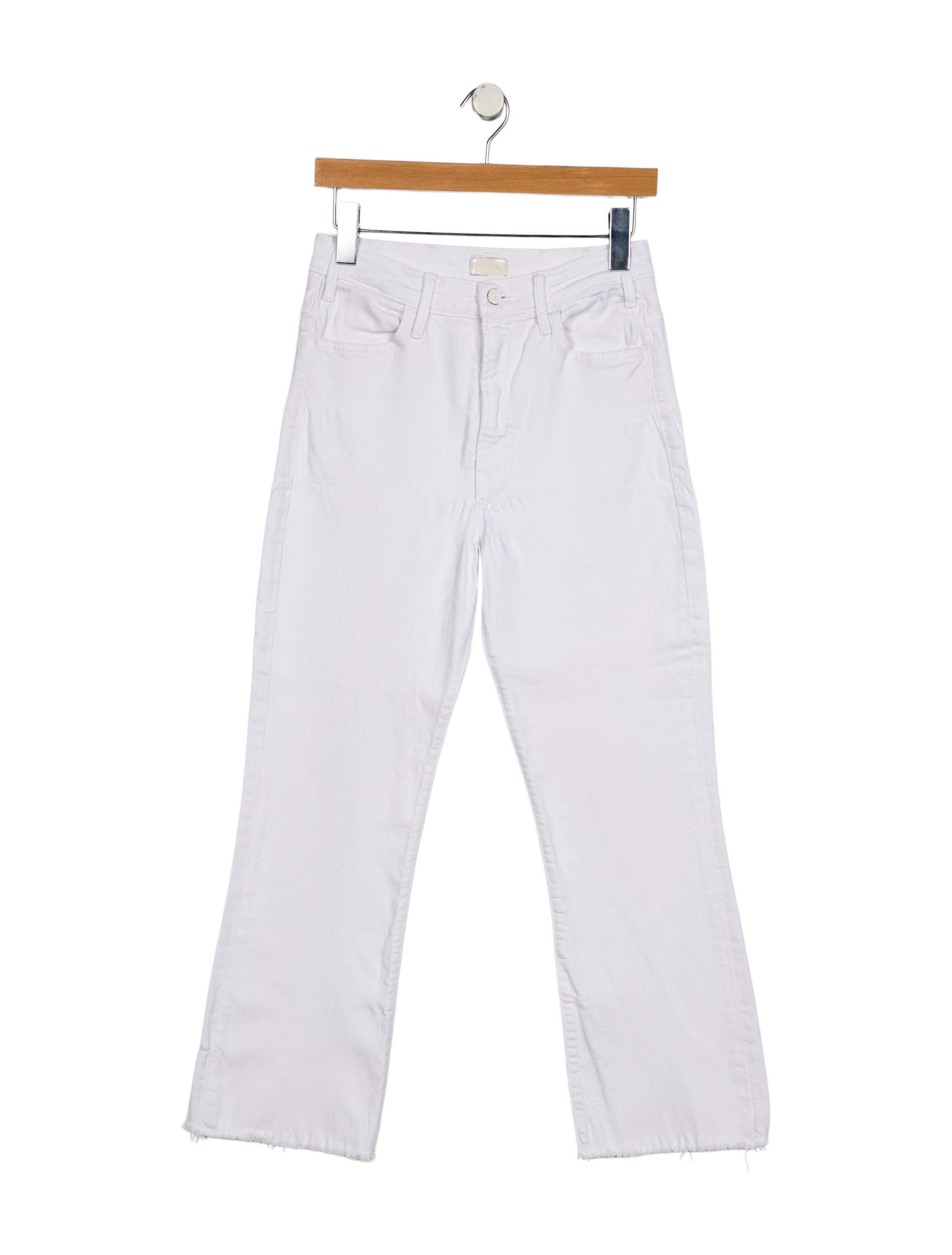 Mother Mid-Rise Straight Leg Jeans
