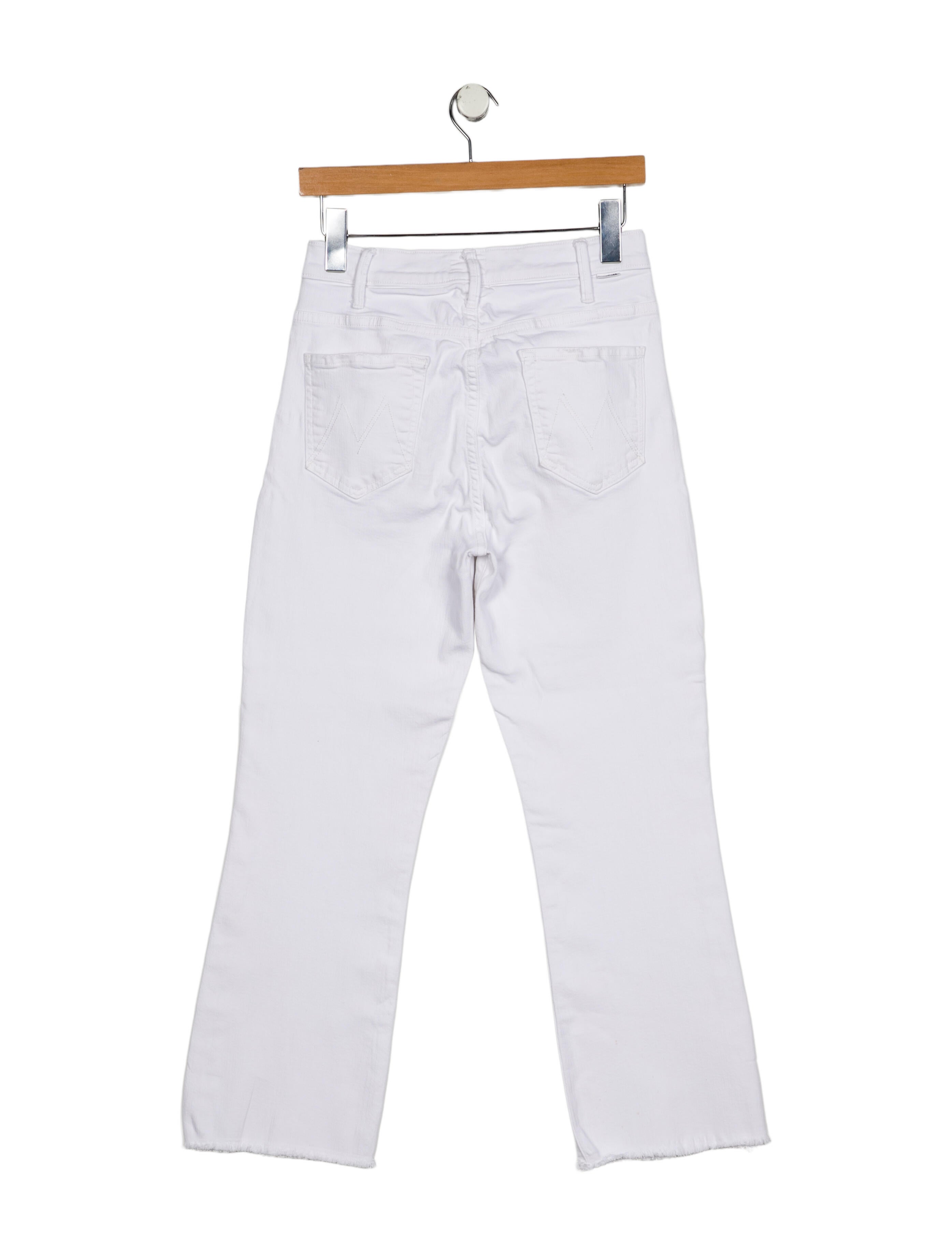 Mother Mid-Rise Straight Leg Jeans