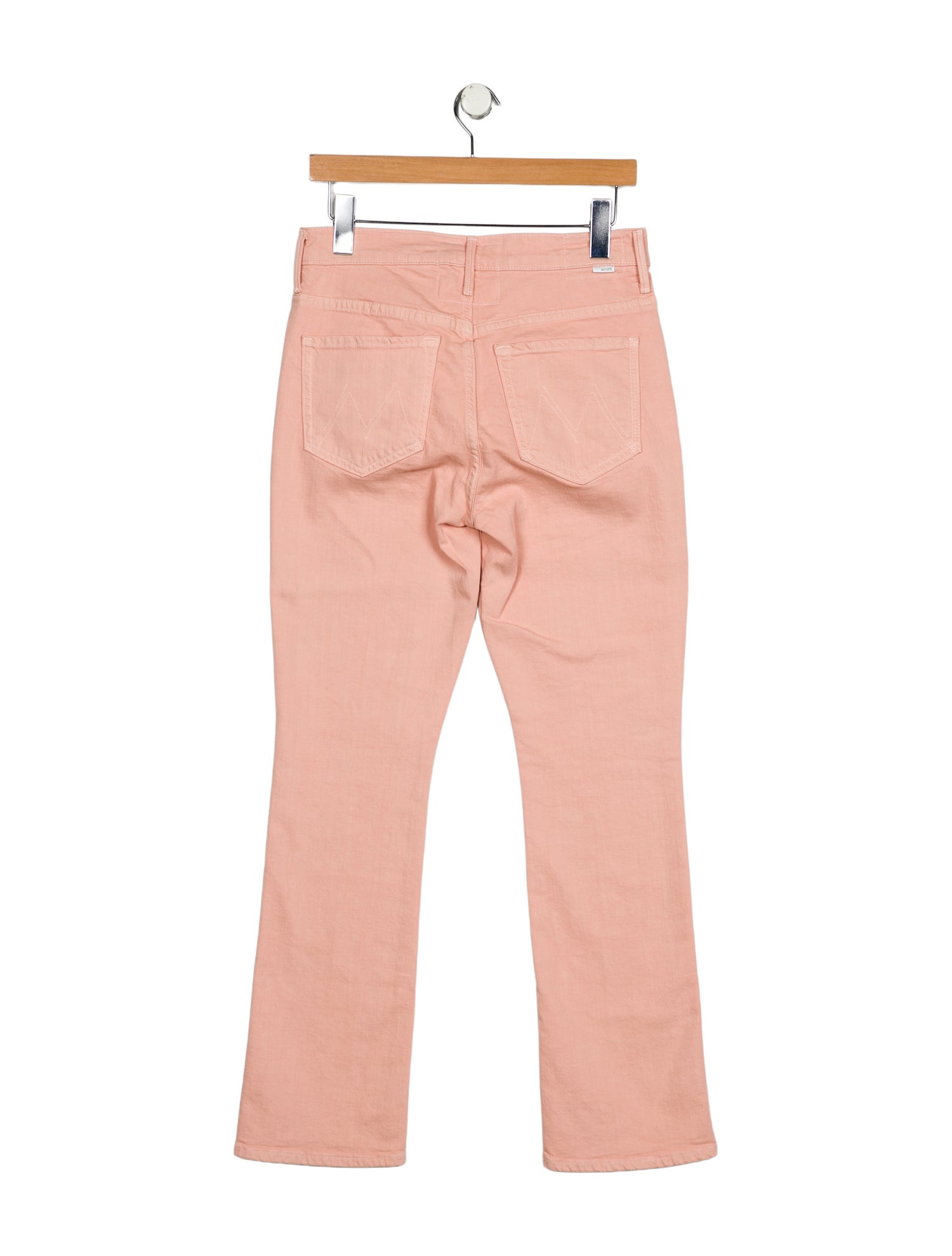Mother Mid-Rise Straight Leg Jeans