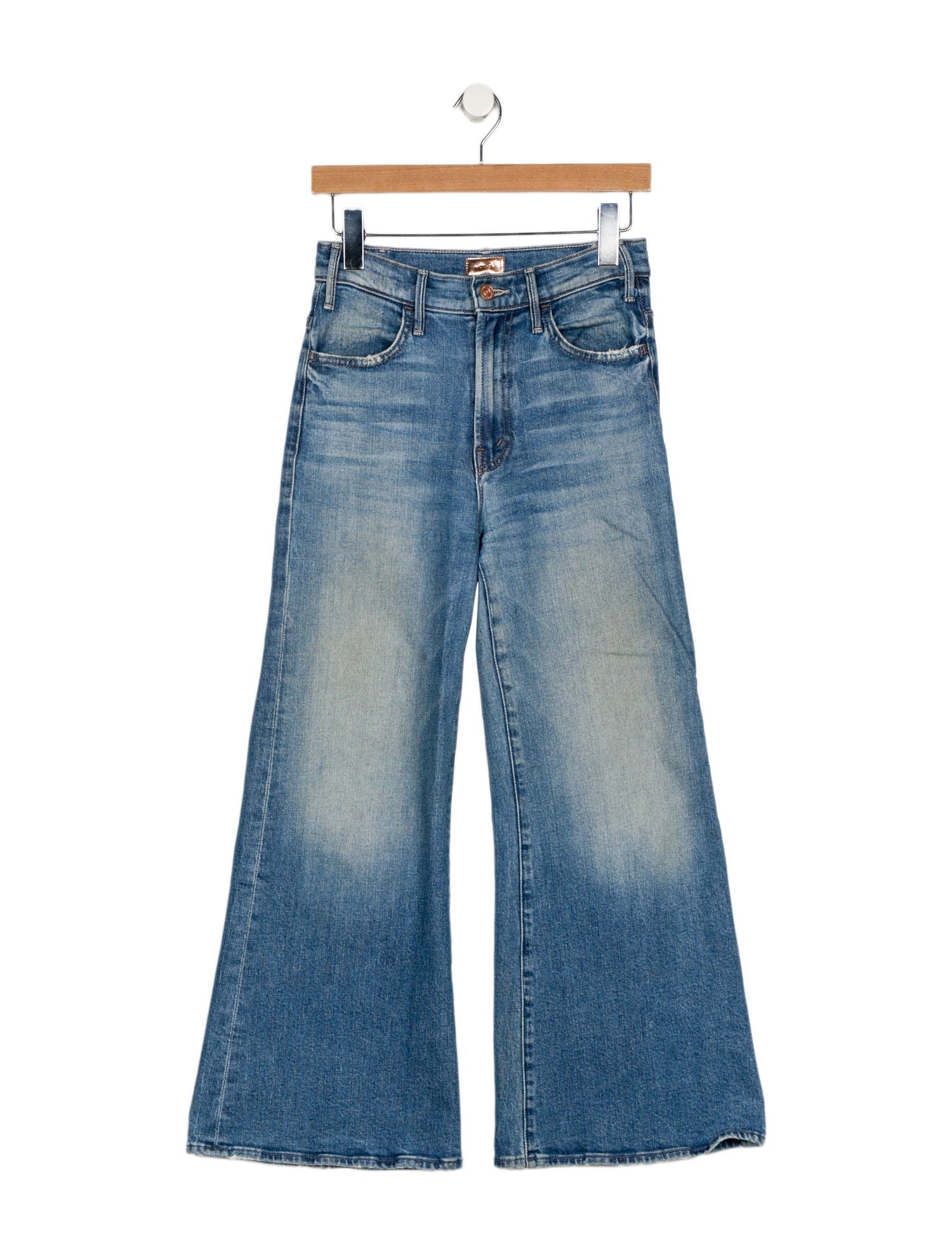 Mother High-Rise Wide Leg Jeans