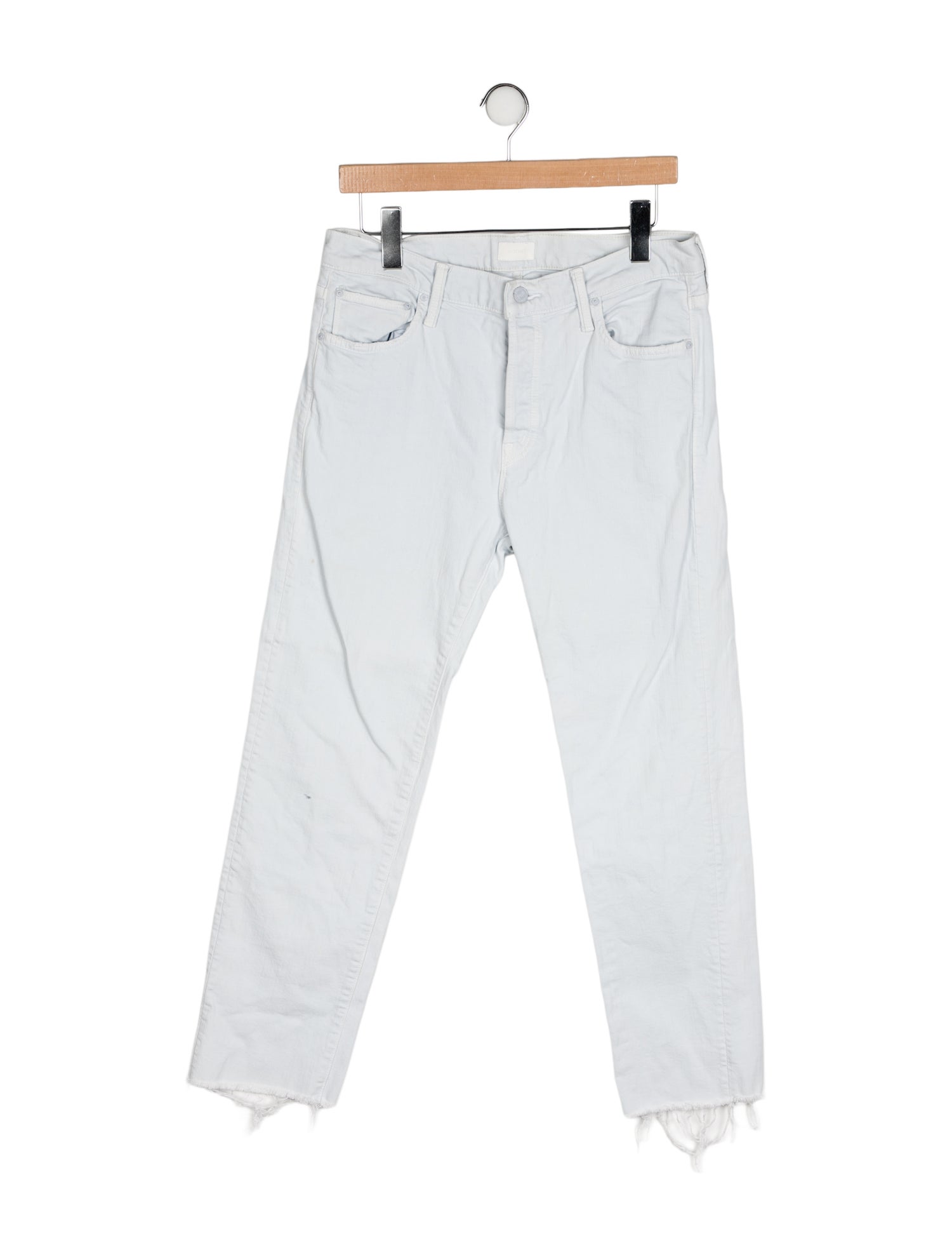 Mother High-Rise Straight Leg Jeans