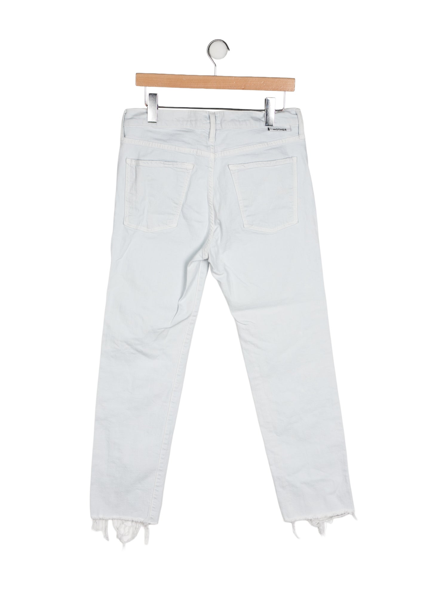 Mother High-Rise Straight Leg Jeans