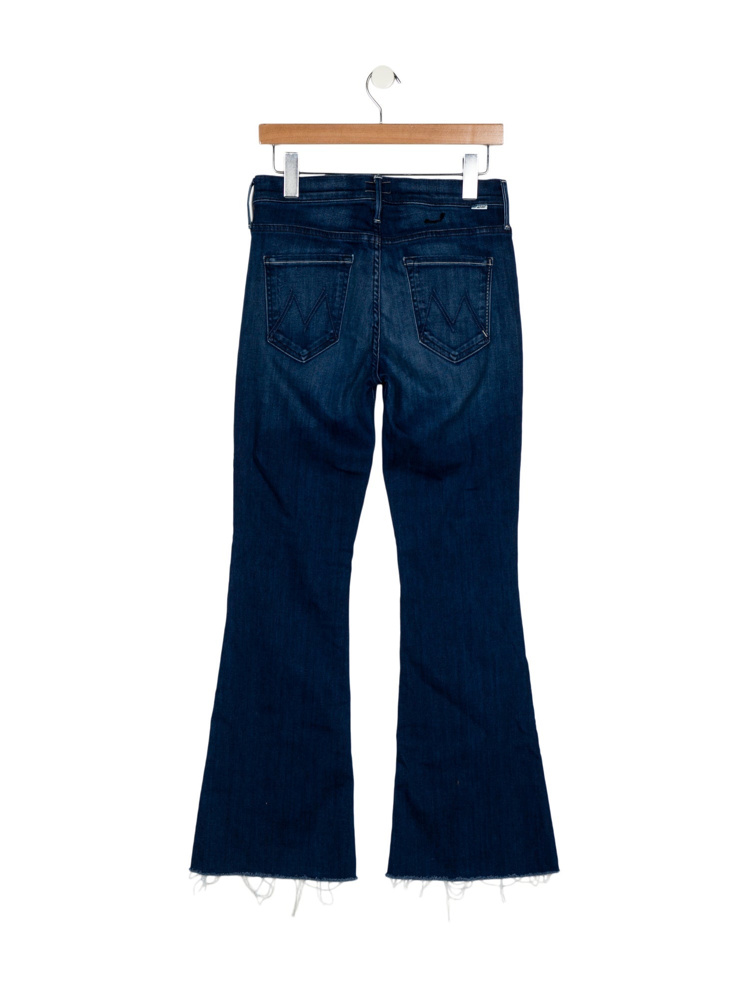 Mother Mid-Rise Wide Leg Jeans