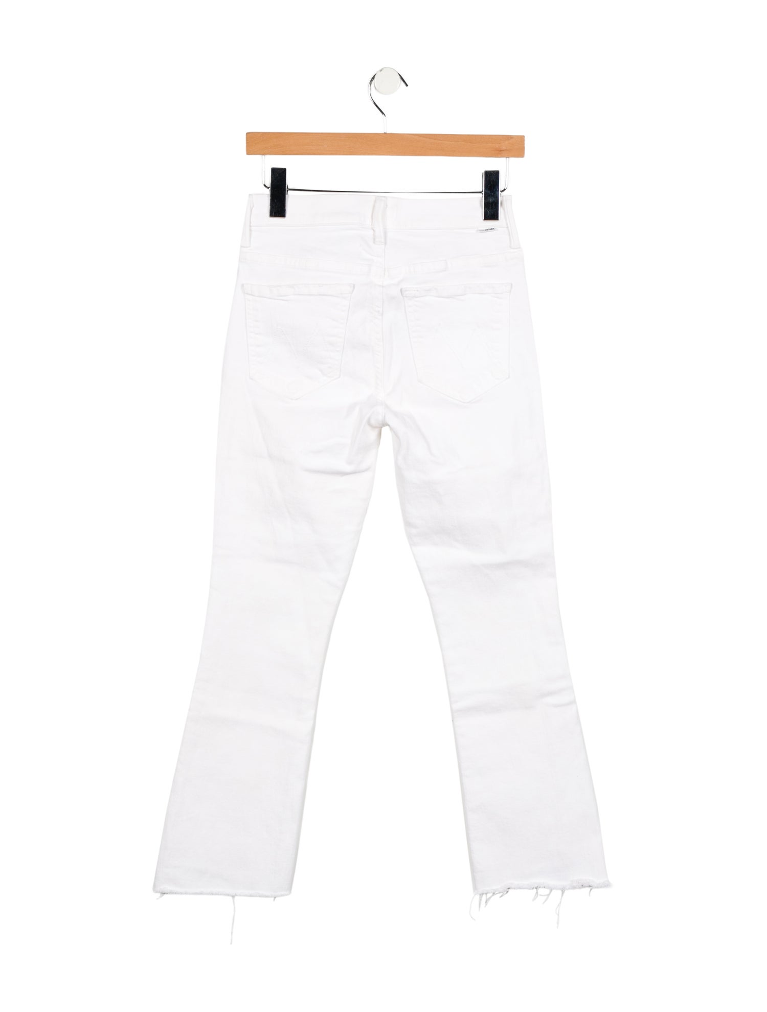 Mother Mid-Rise Straight Leg Jeans