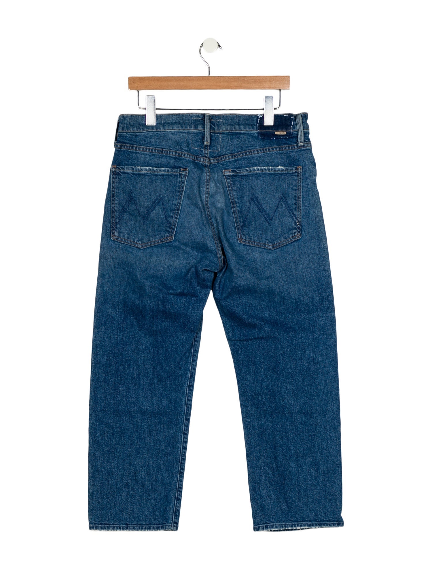 Mother High-Rise Straight Leg Jeans