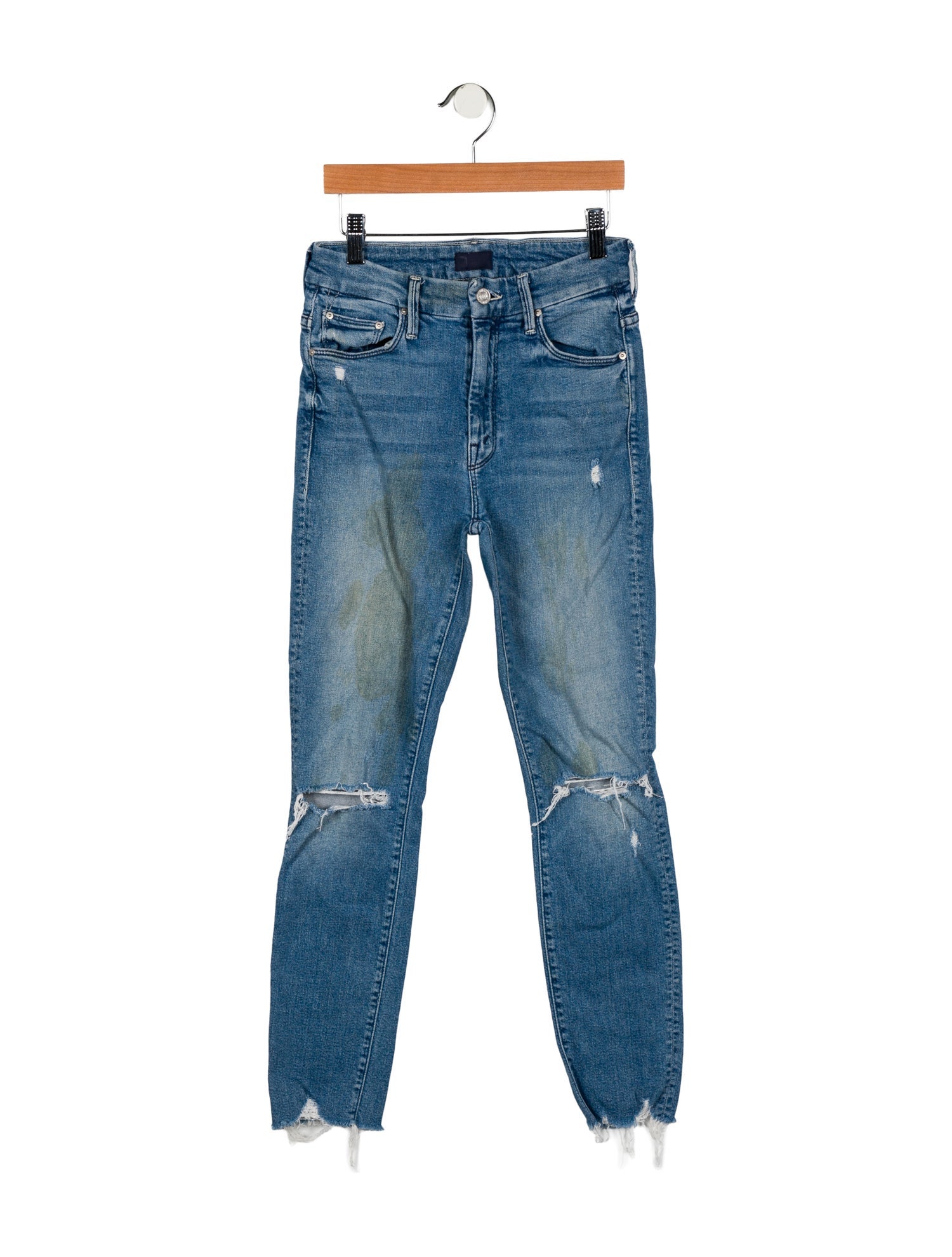 Mother Low-Rise Skinny Leg Jeans
