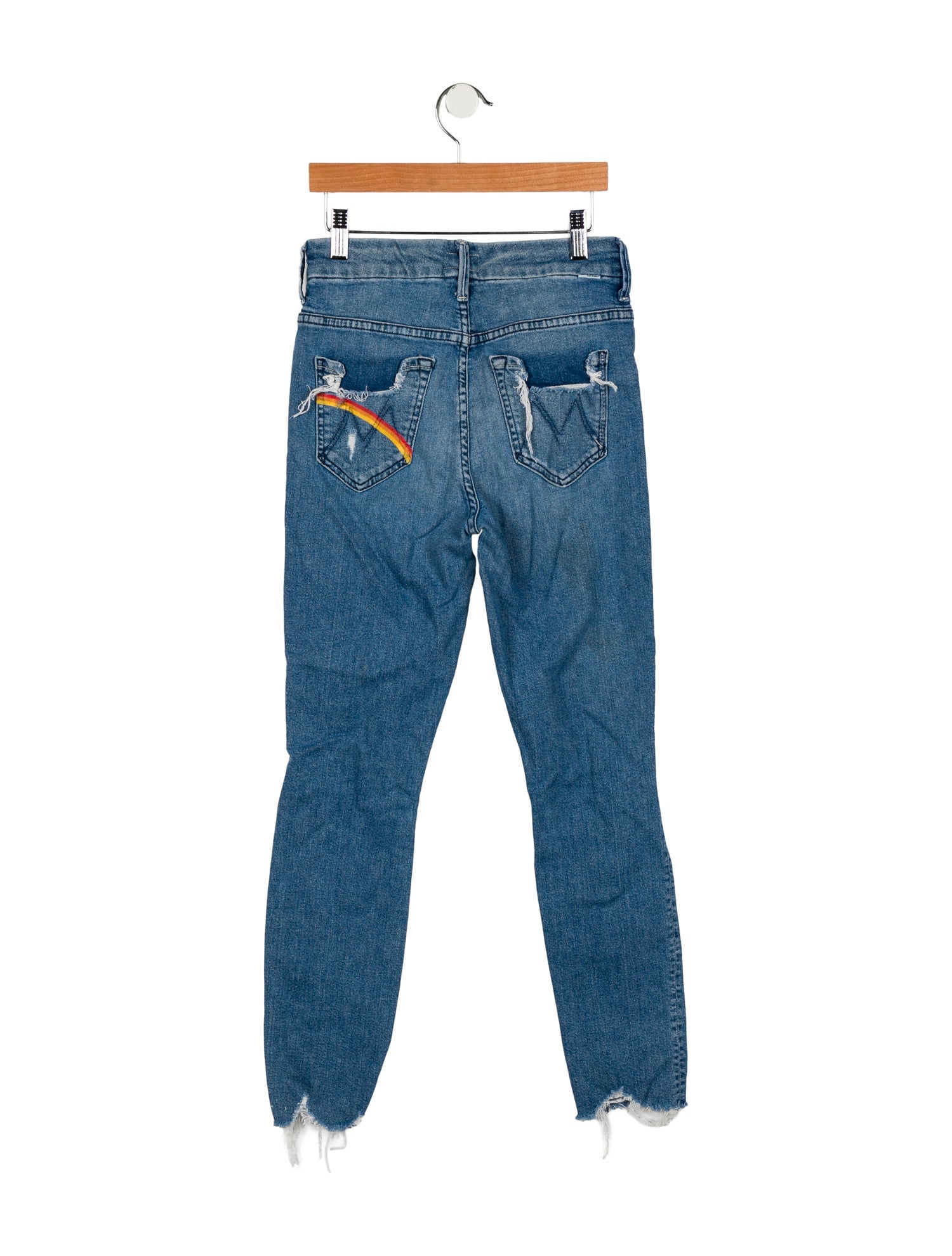 Mother Low-Rise Skinny Leg Jeans