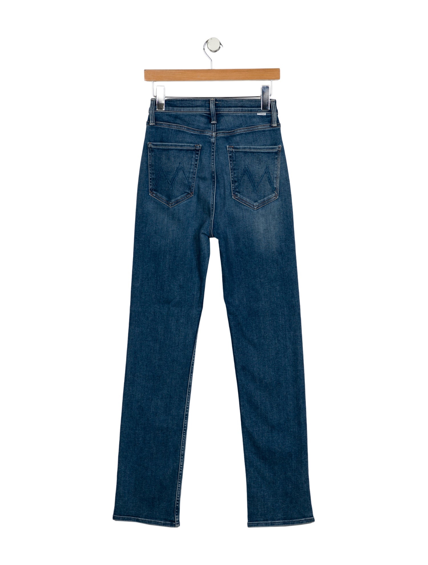 Mother High-Rise Straight Leg Jeans
