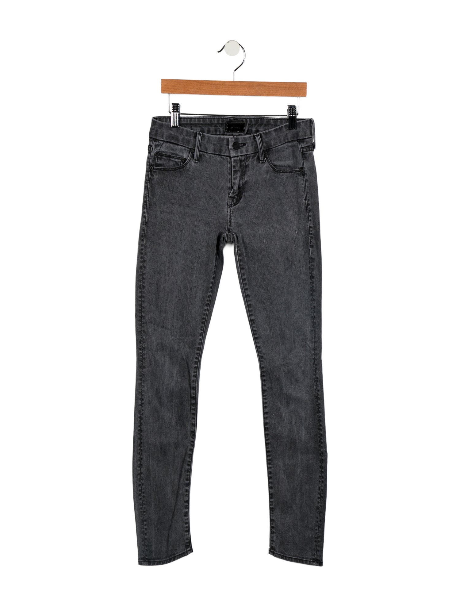 Mother Low-Rise Skinny Leg Jeans