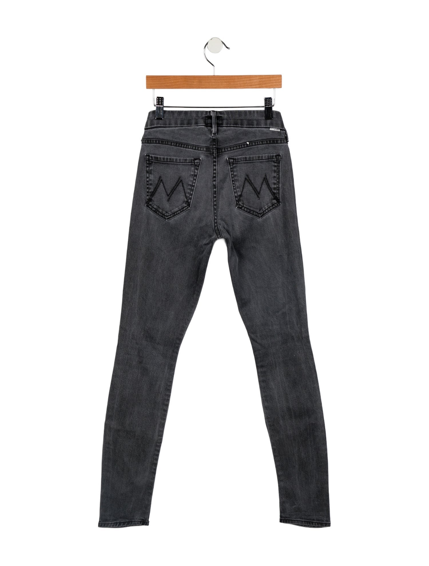 Mother Low-Rise Skinny Leg Jeans