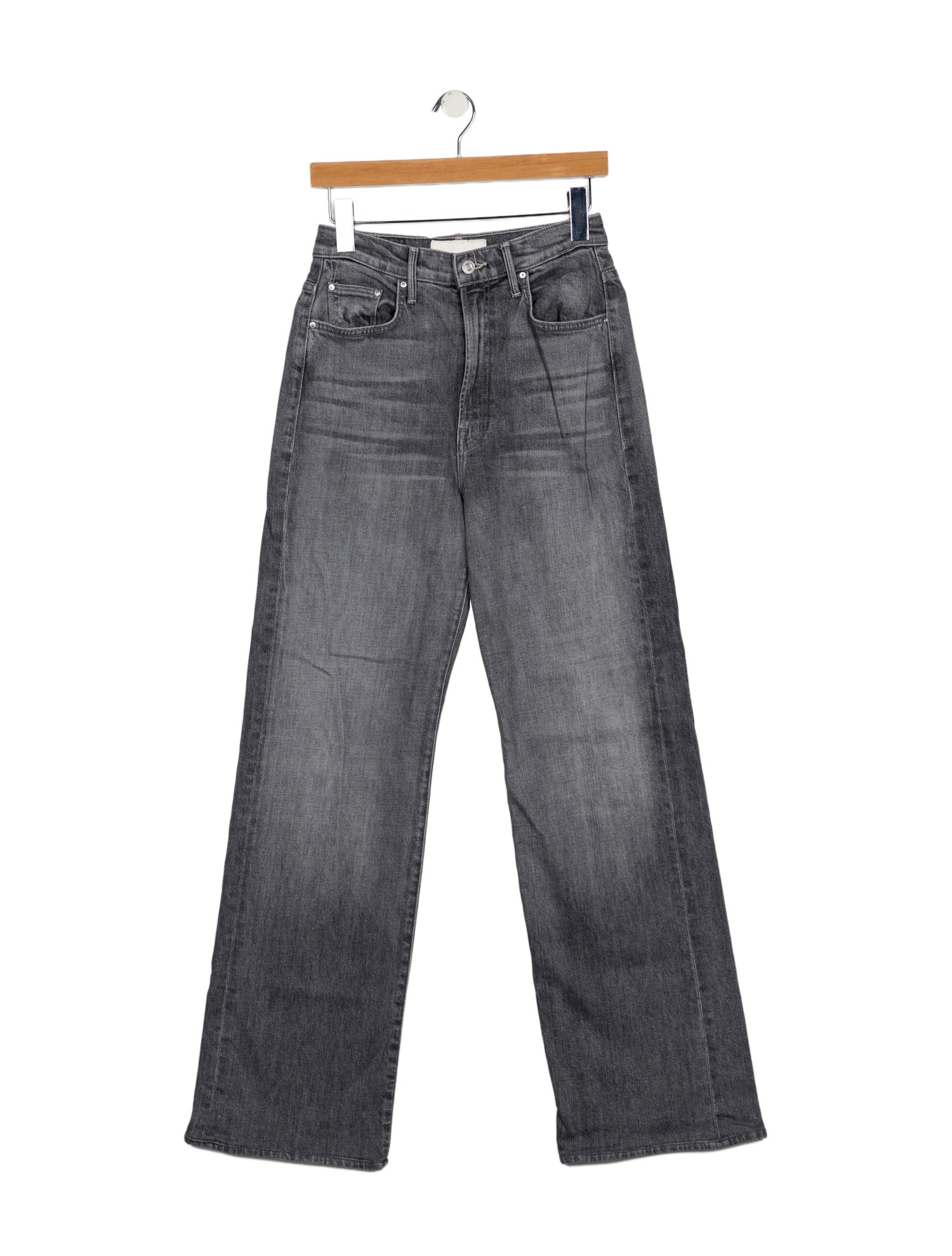 Mother High-Rise Wide Leg Jeans