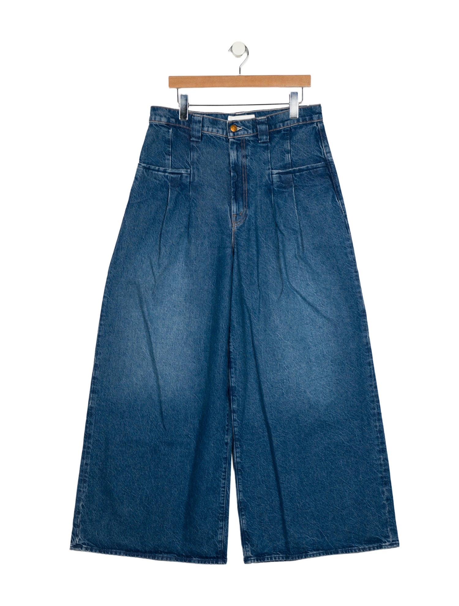 Mother High-Rise Wide Leg Jeans