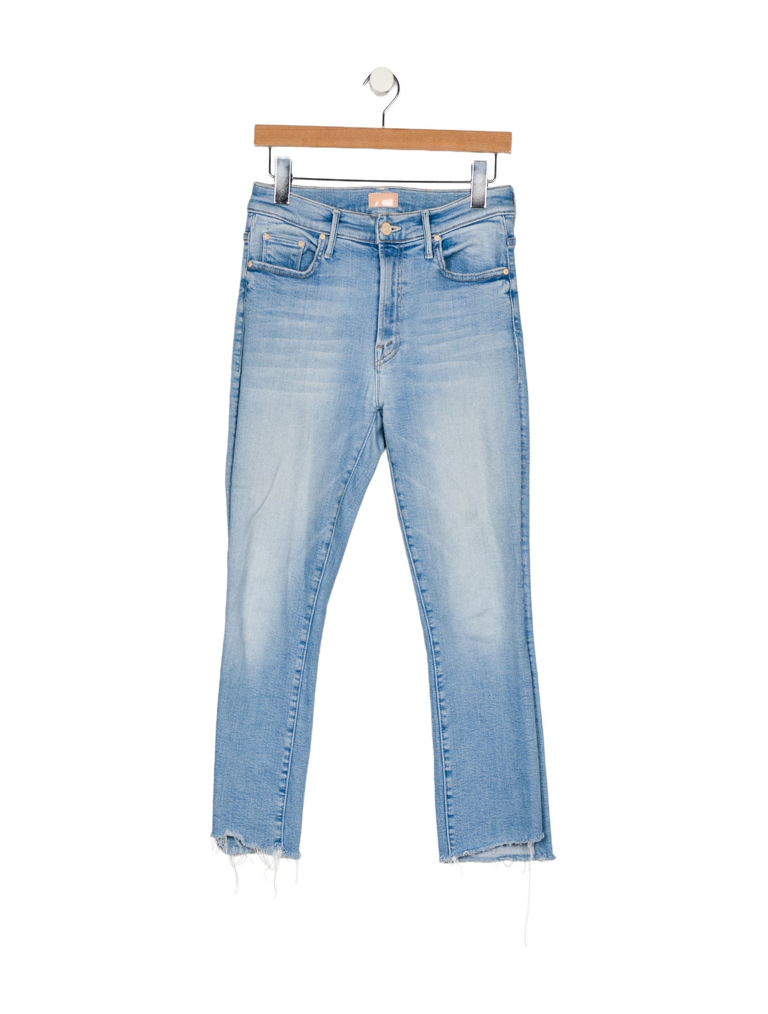 Mother High-Rise Straight Leg Jeans