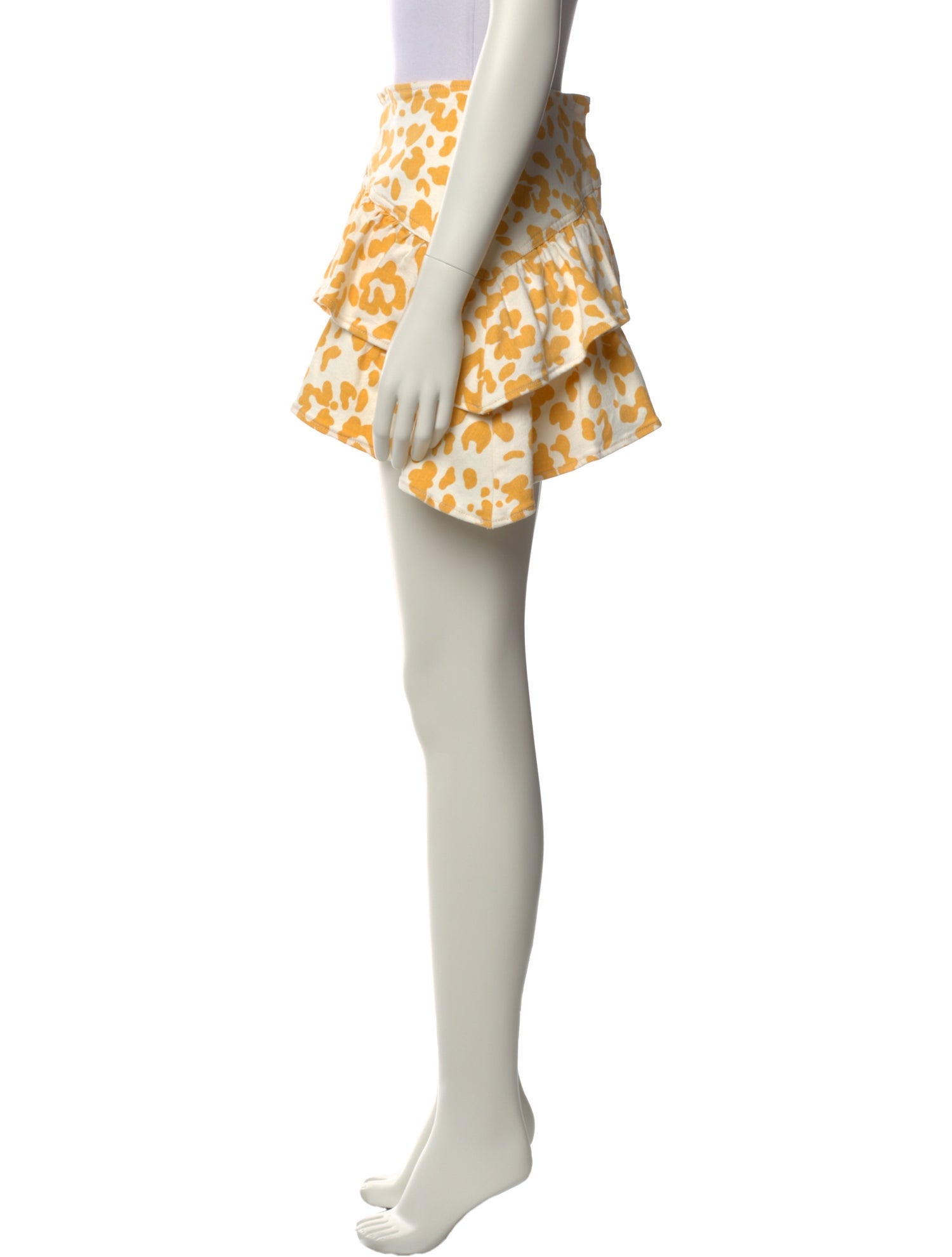 Mother Printed Mini Skirt