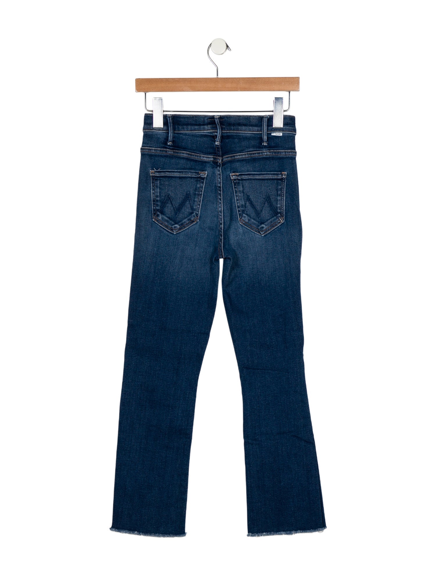 Mother Mid-Rise Straight Leg Jeans