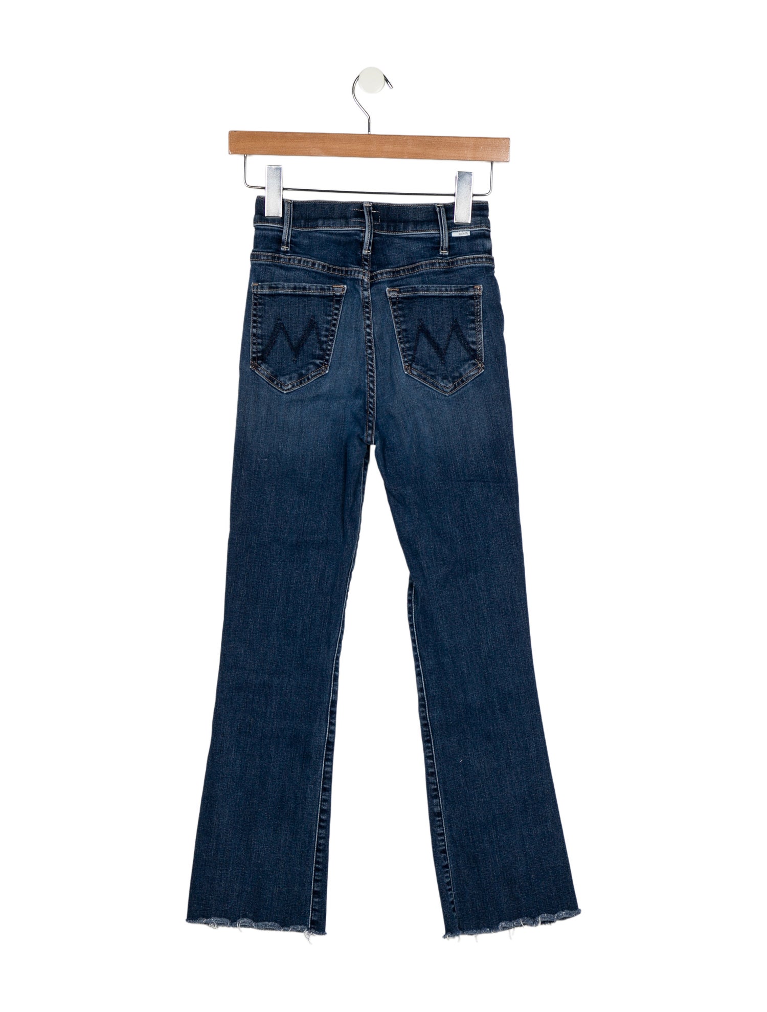 Mother Mid-Rise Straight Leg Jeans