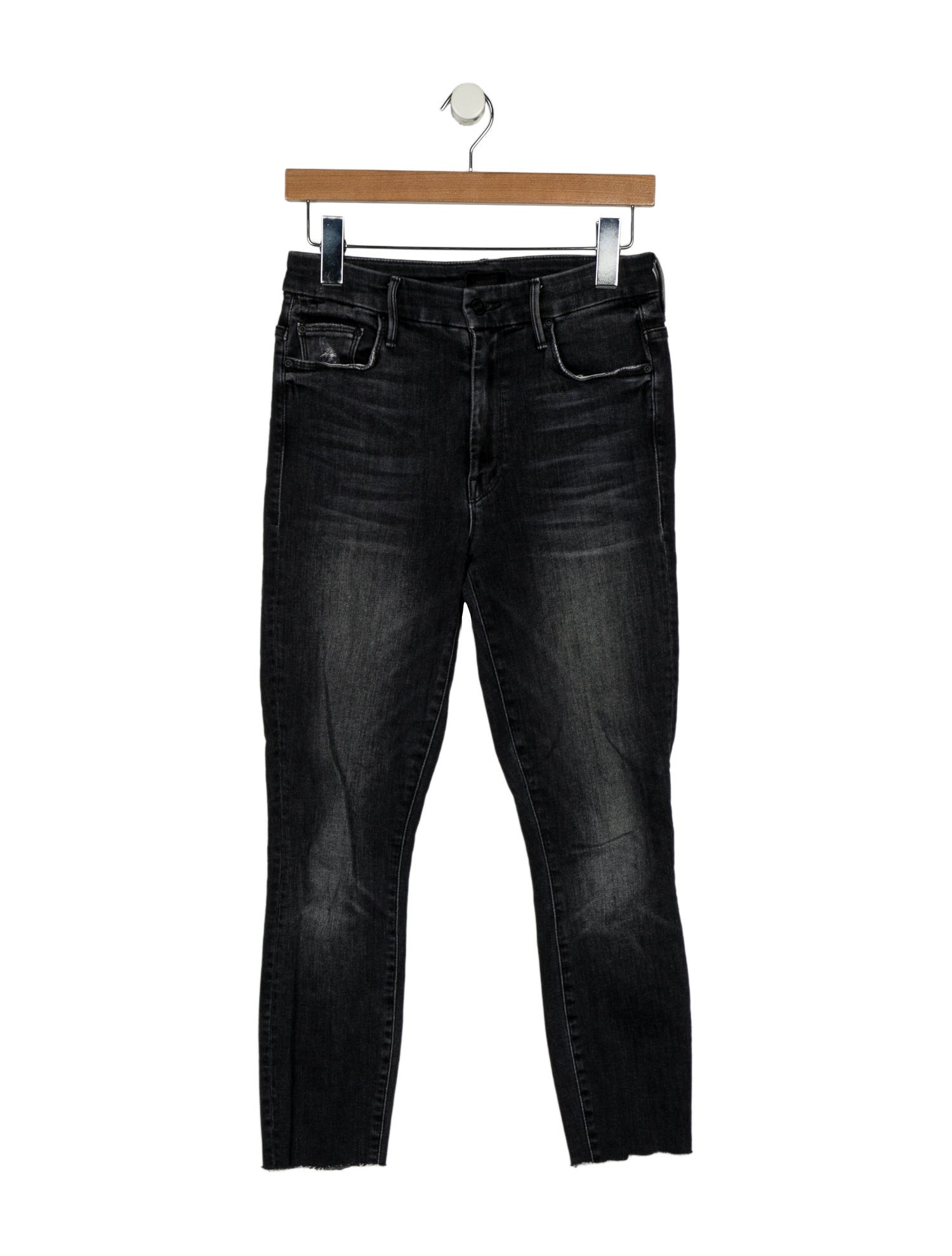 Mother Mid-Rise Skinny Leg Jeans