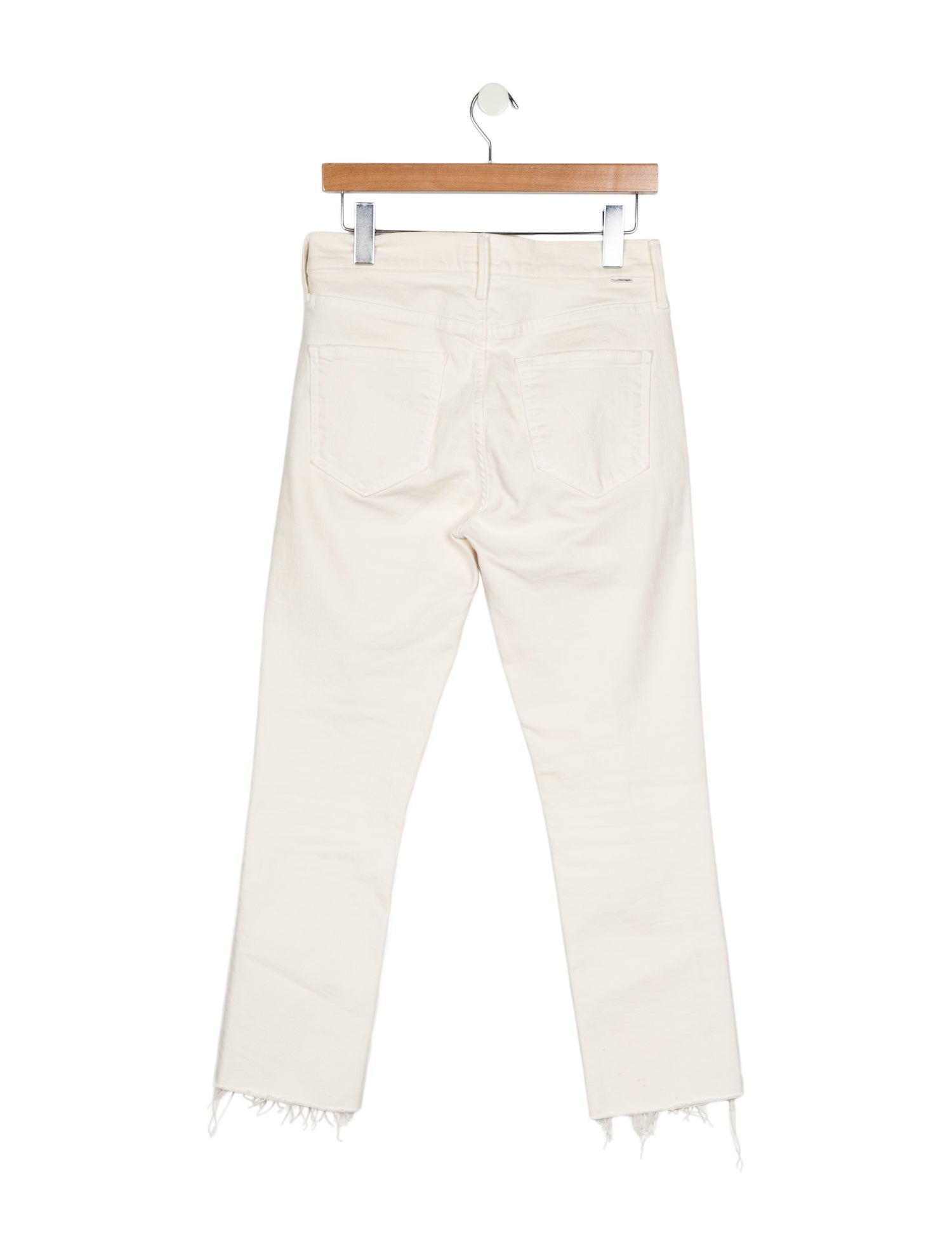 Mother Mid-Rise Straight Leg Jeans