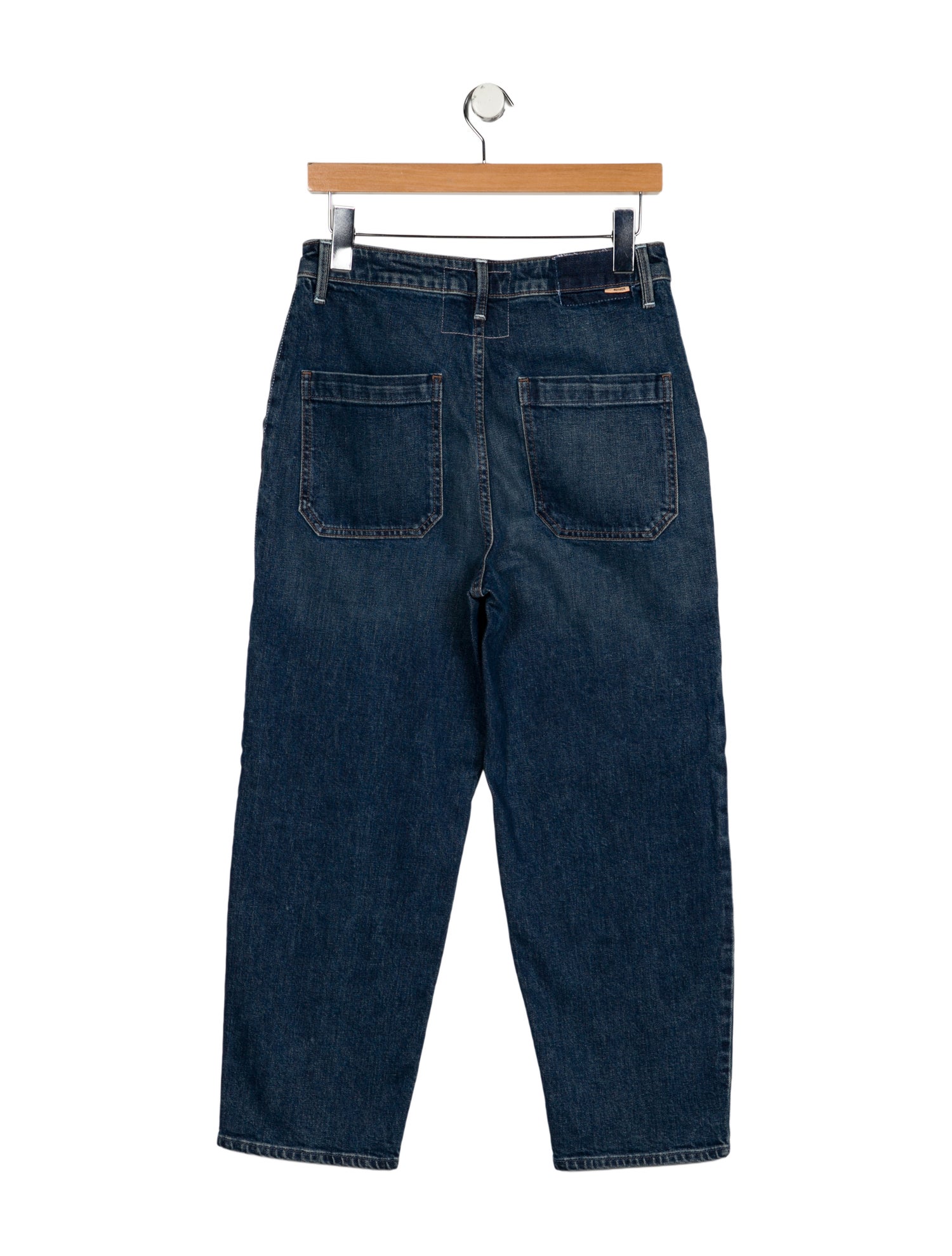 Mother High-Rise Straight Leg Jeans