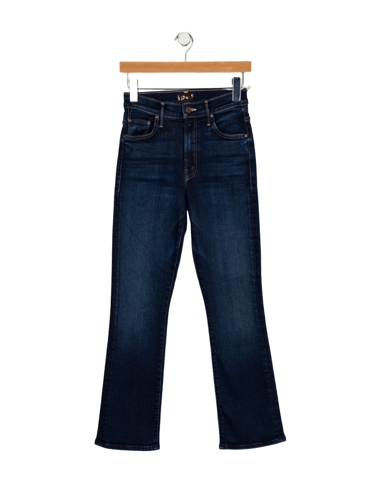 Mother Mid-Rise Straight Leg Jeans w/ Tags