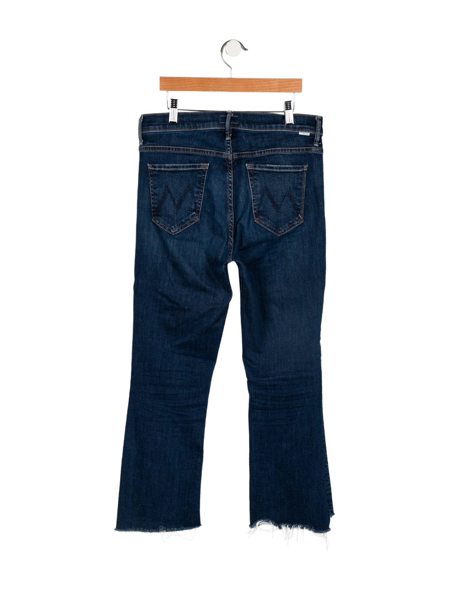 Mother Mid-Rise Straight Leg Jeans