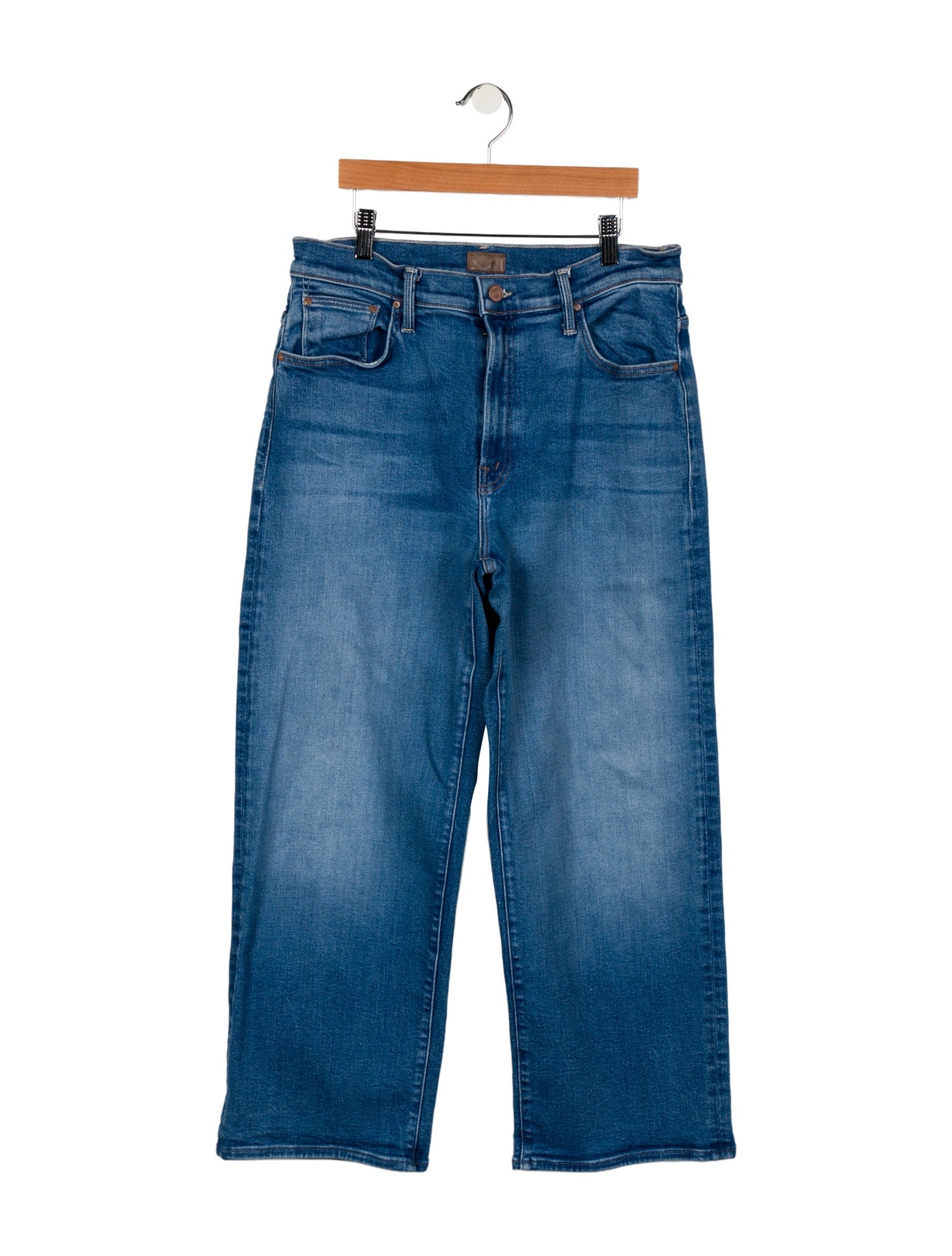 Mother High-Rise Wide Leg Jeans
