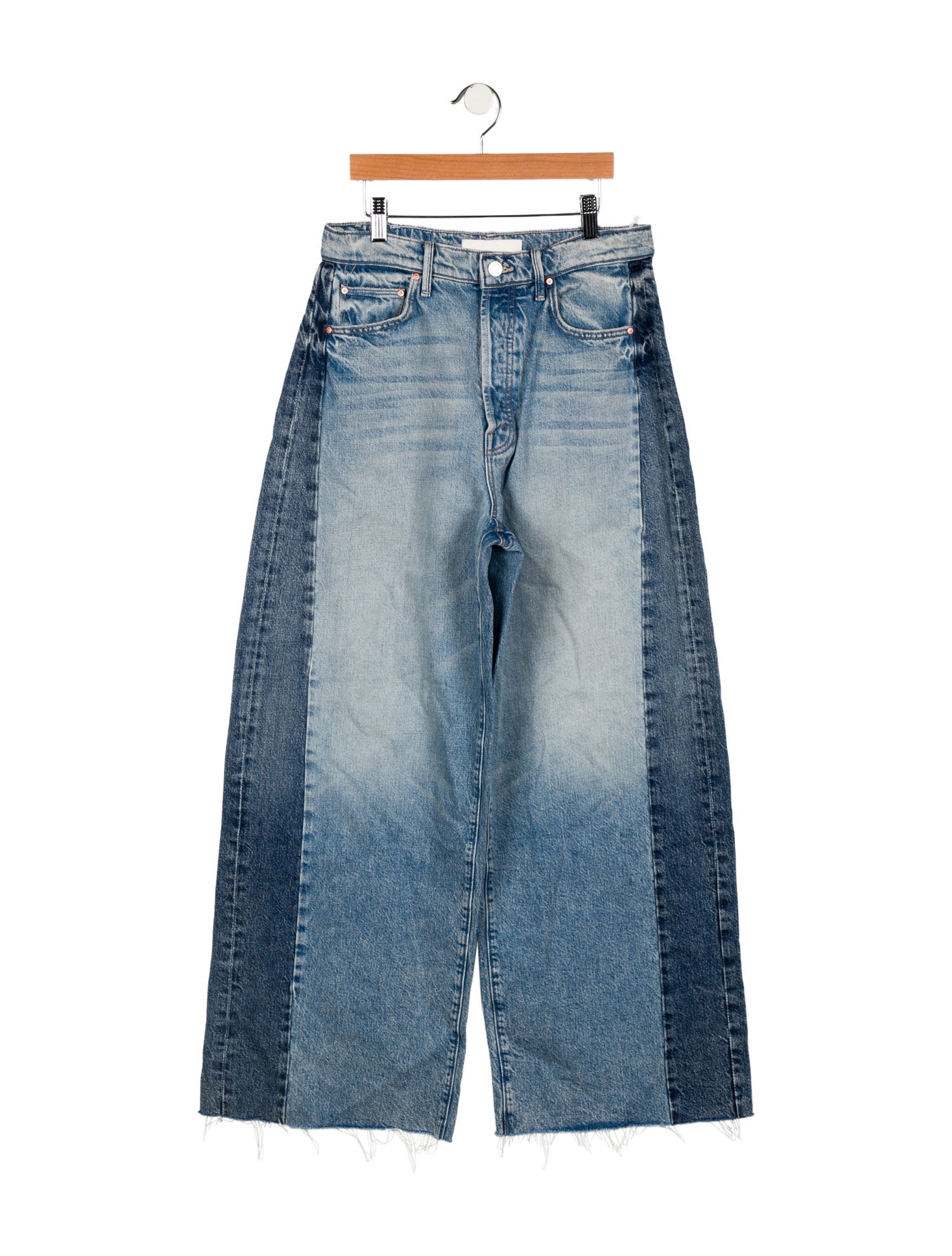 Mother High-Rise Wide Leg Jeans