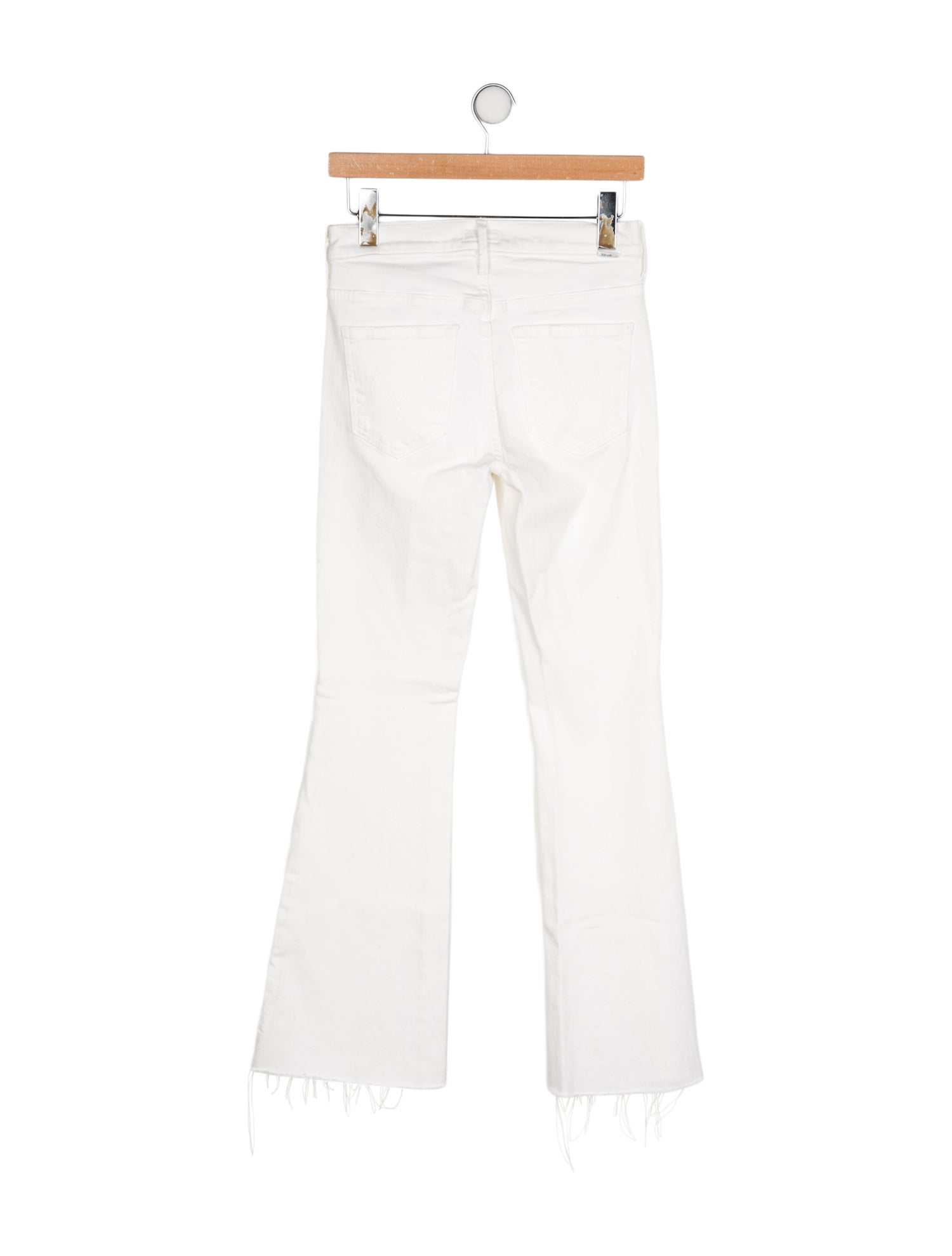 Mother Mid-Rise Wide Leg Jeans