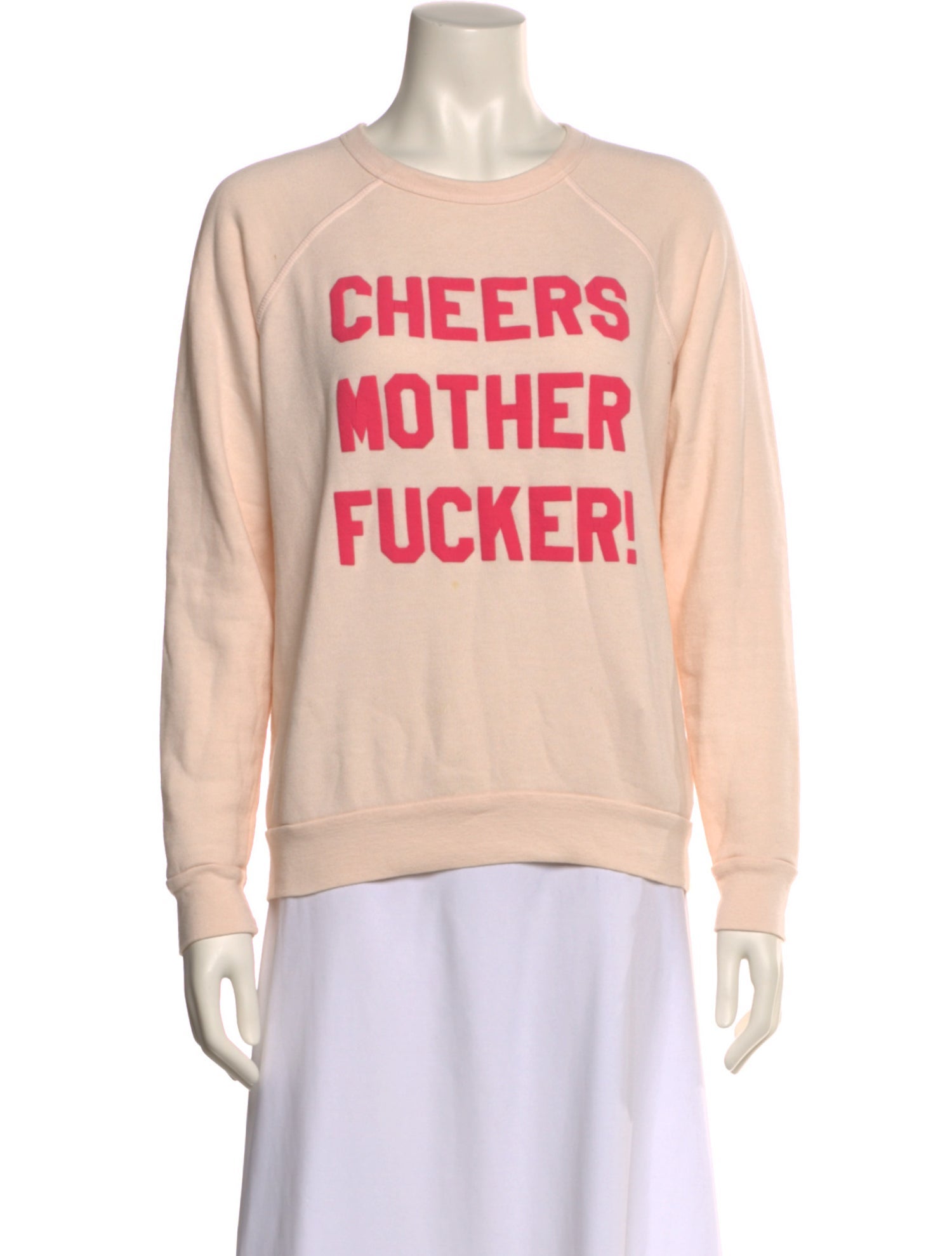 Mother Graphic Print Crew Neck Sweatshirt
