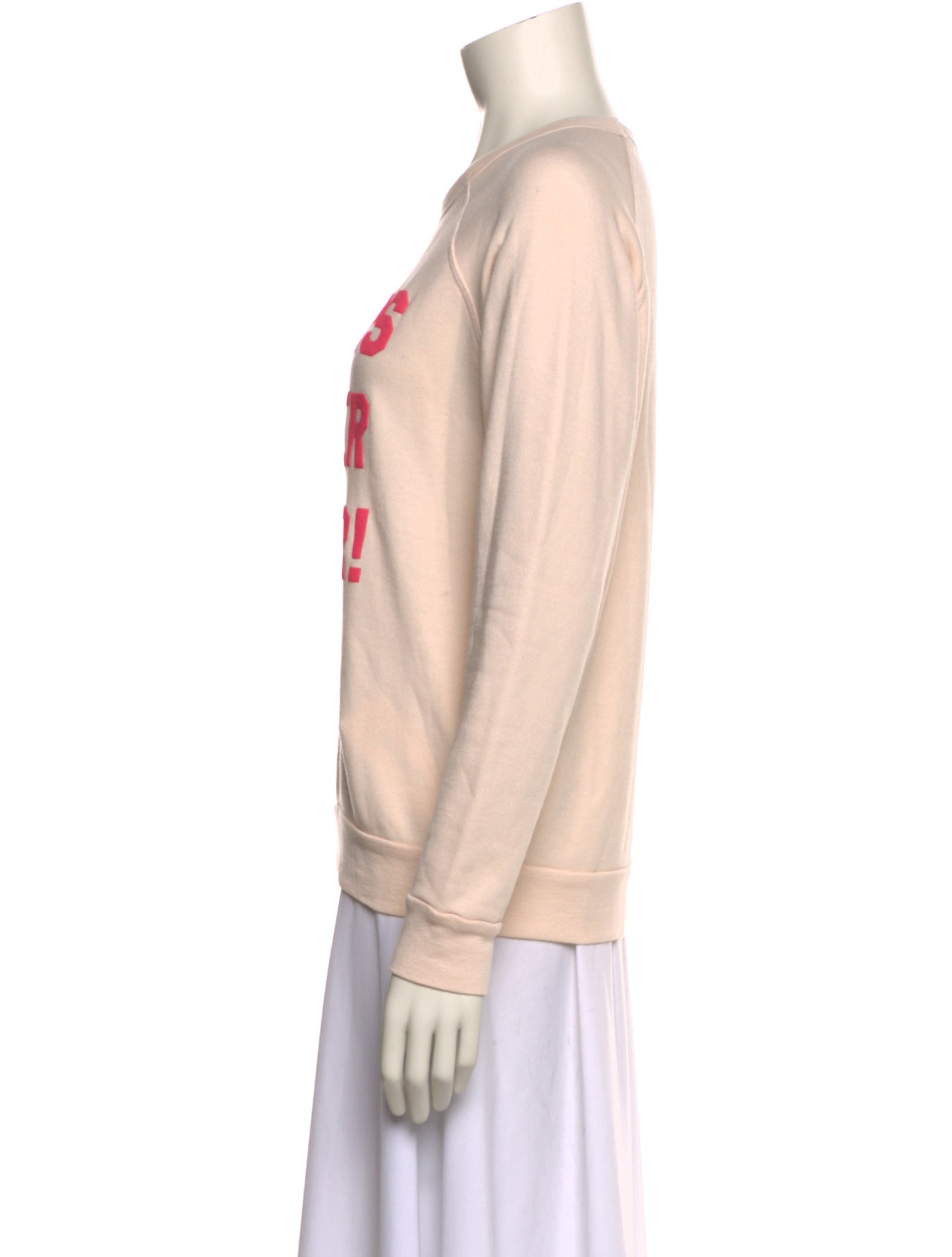 Mother Graphic Print Crew Neck Sweatshirt