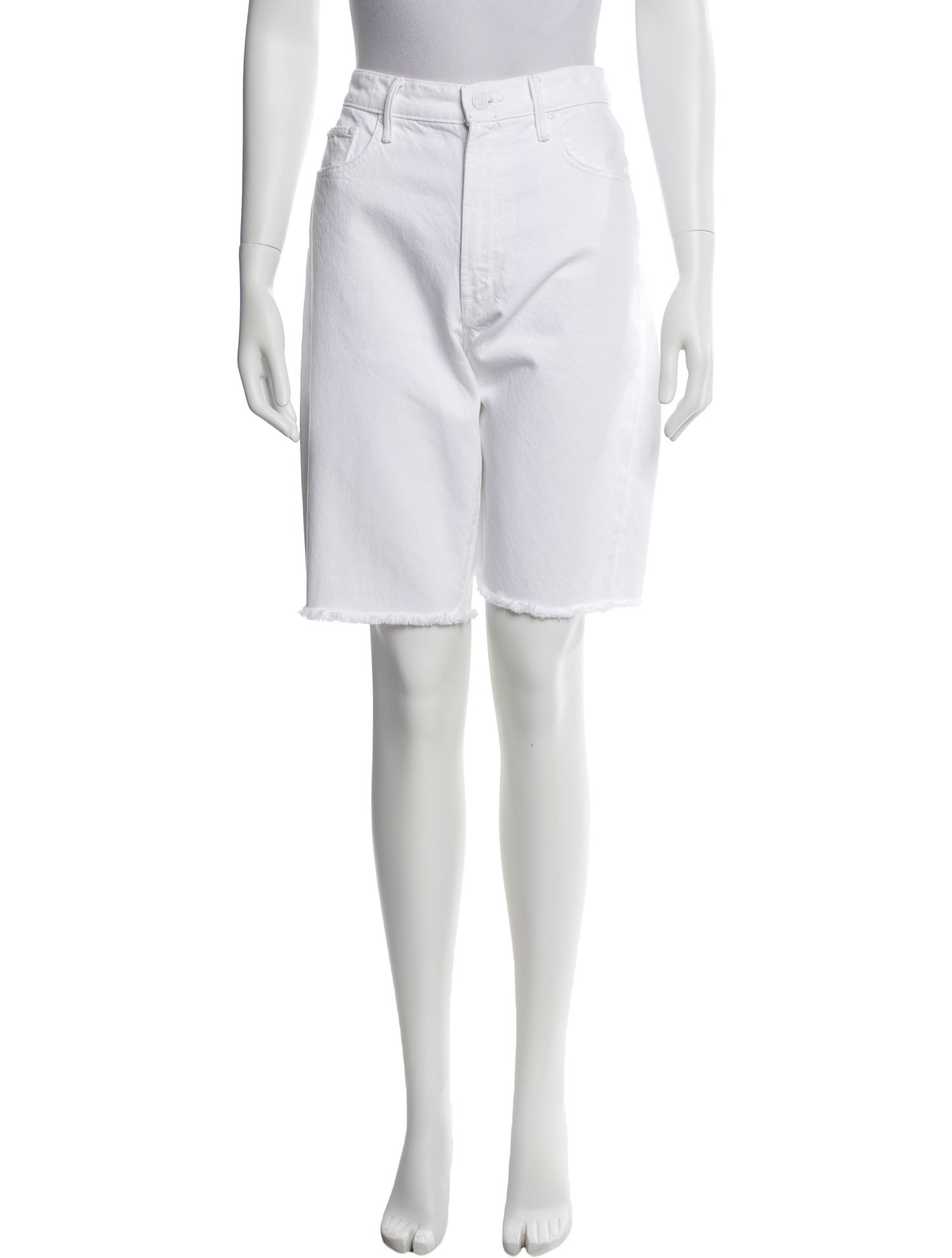 Mother Knee-Length Shorts