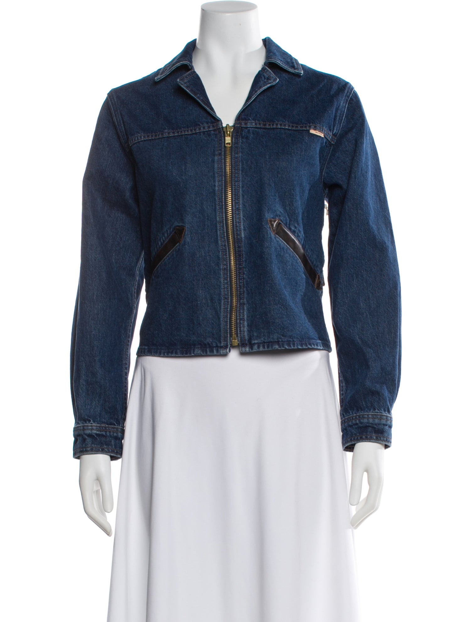 Katharine Hamnett London Leather Jacket - Black Jackets, Clothing