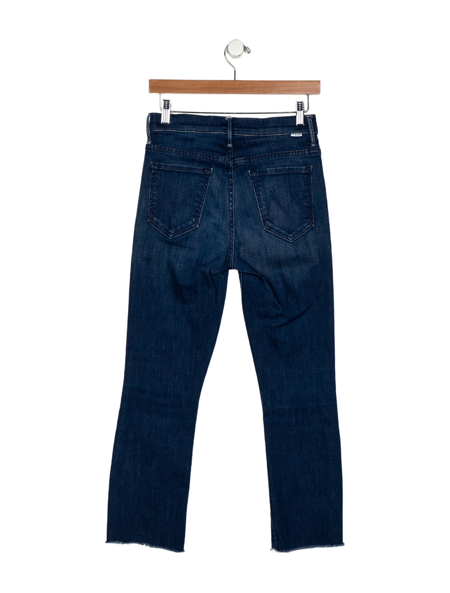 Mother Mid-Rise Straight Leg Jeans