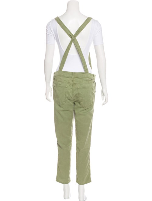 Mother Dropout Denim Overalls